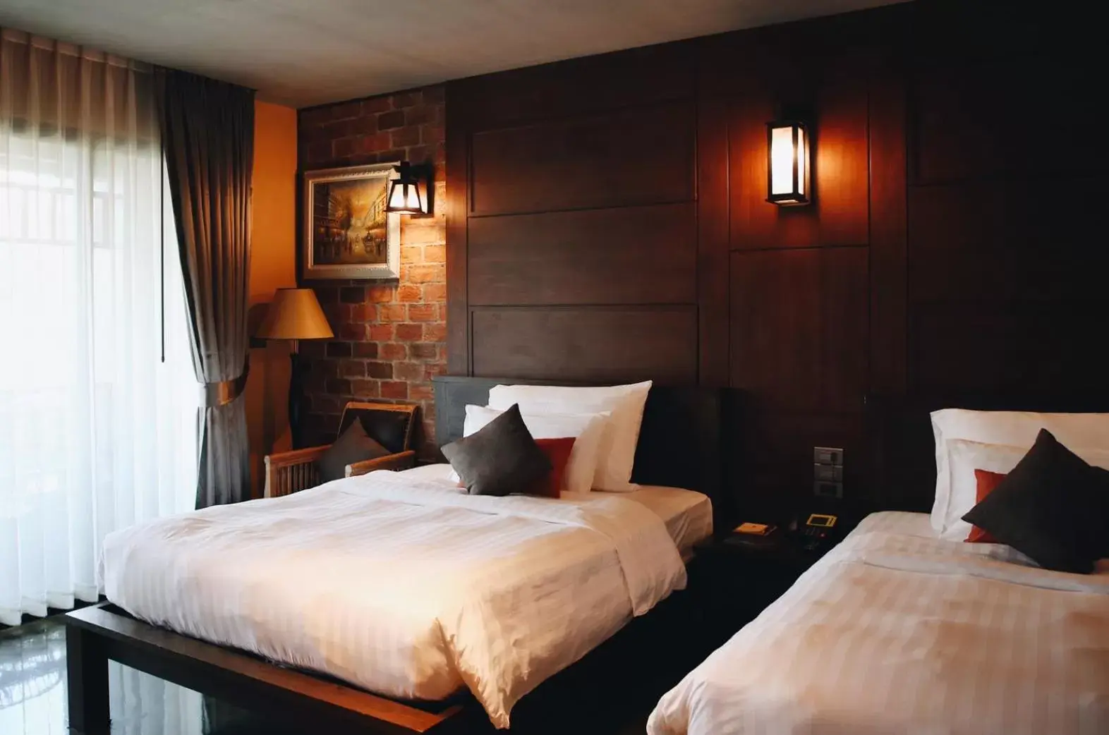 Bed in Hotel de l'amour SHA PLUS