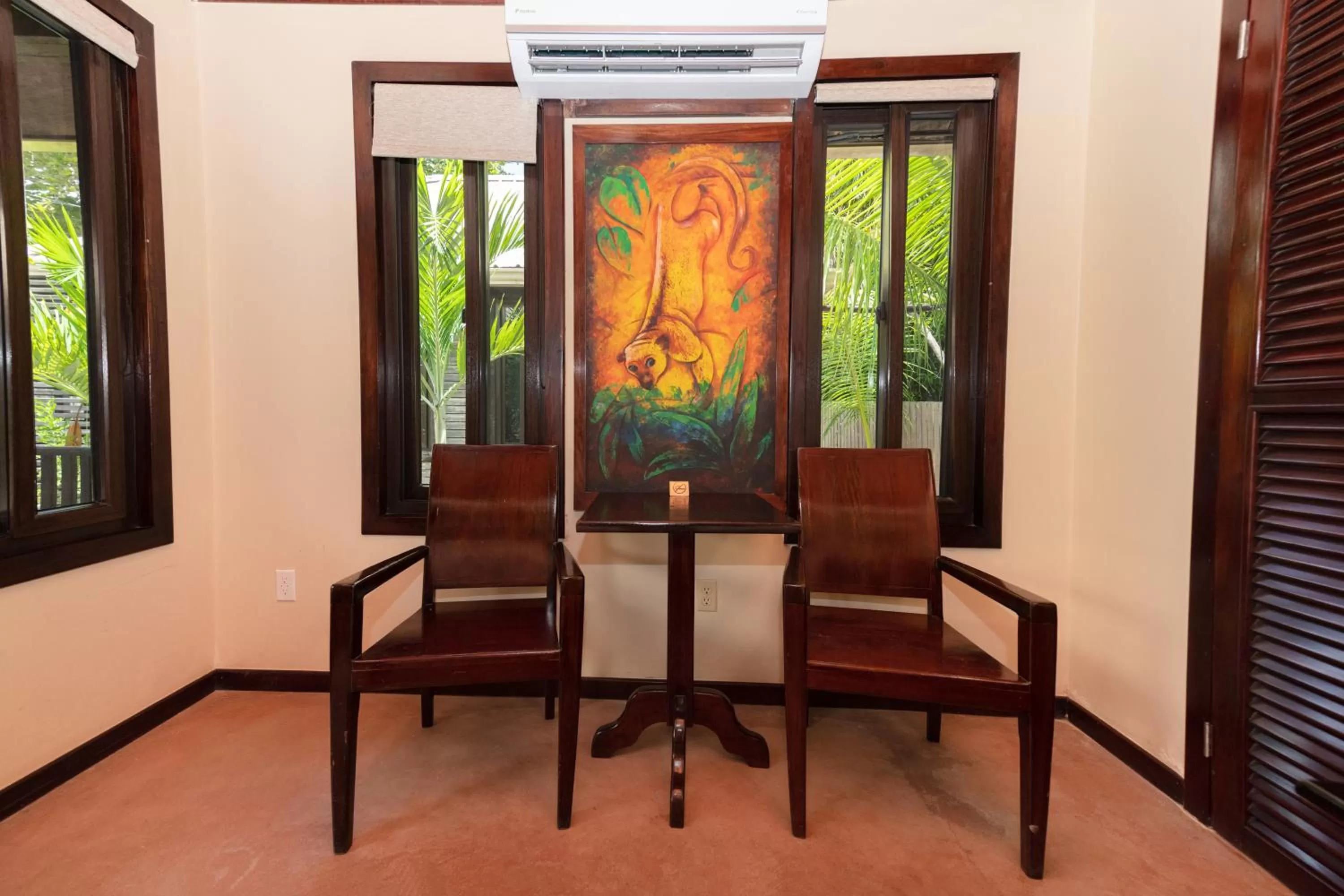 Living room in PUR Boutique Cabanas, Adults Only