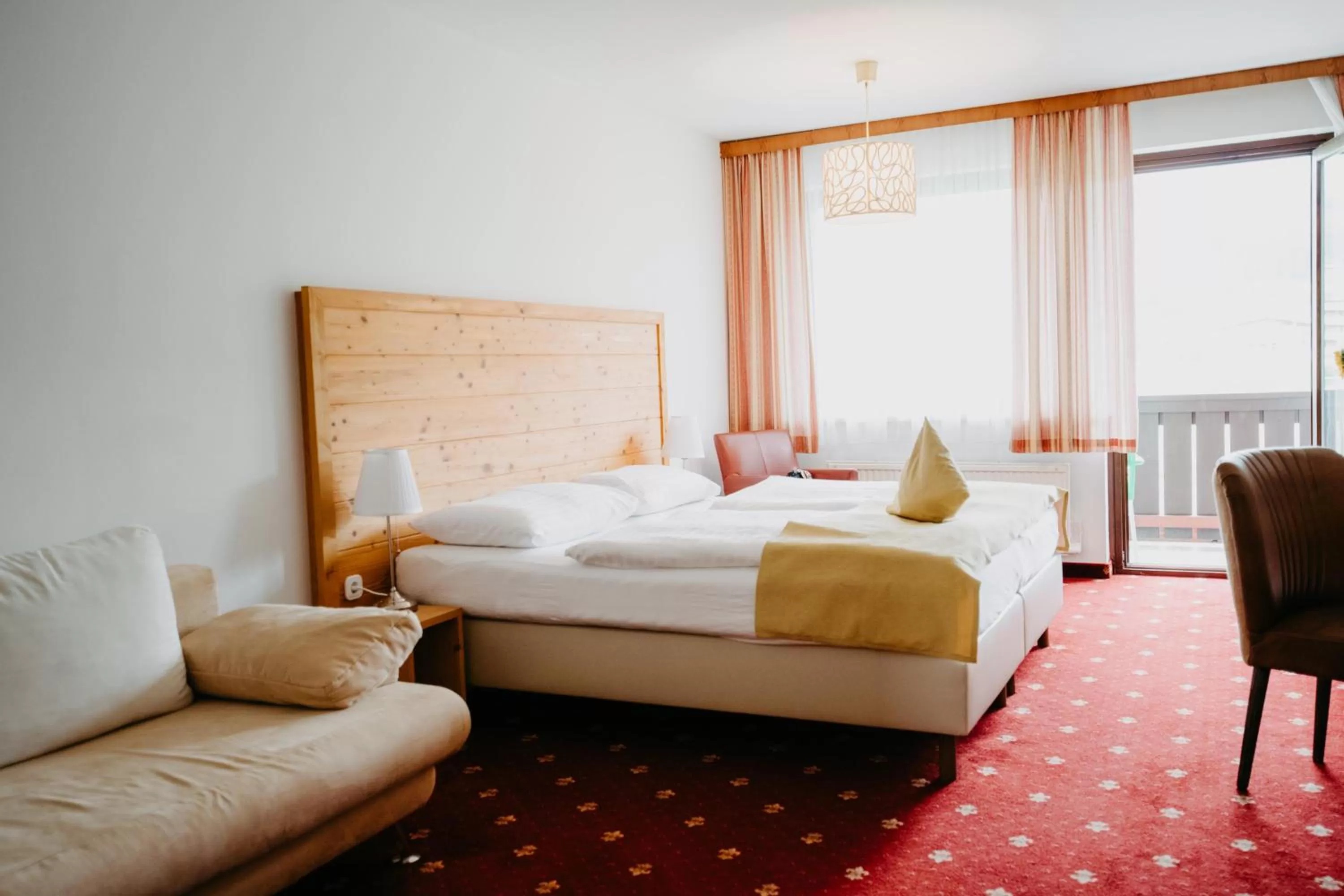 Bed in Vitalhotel Gosau