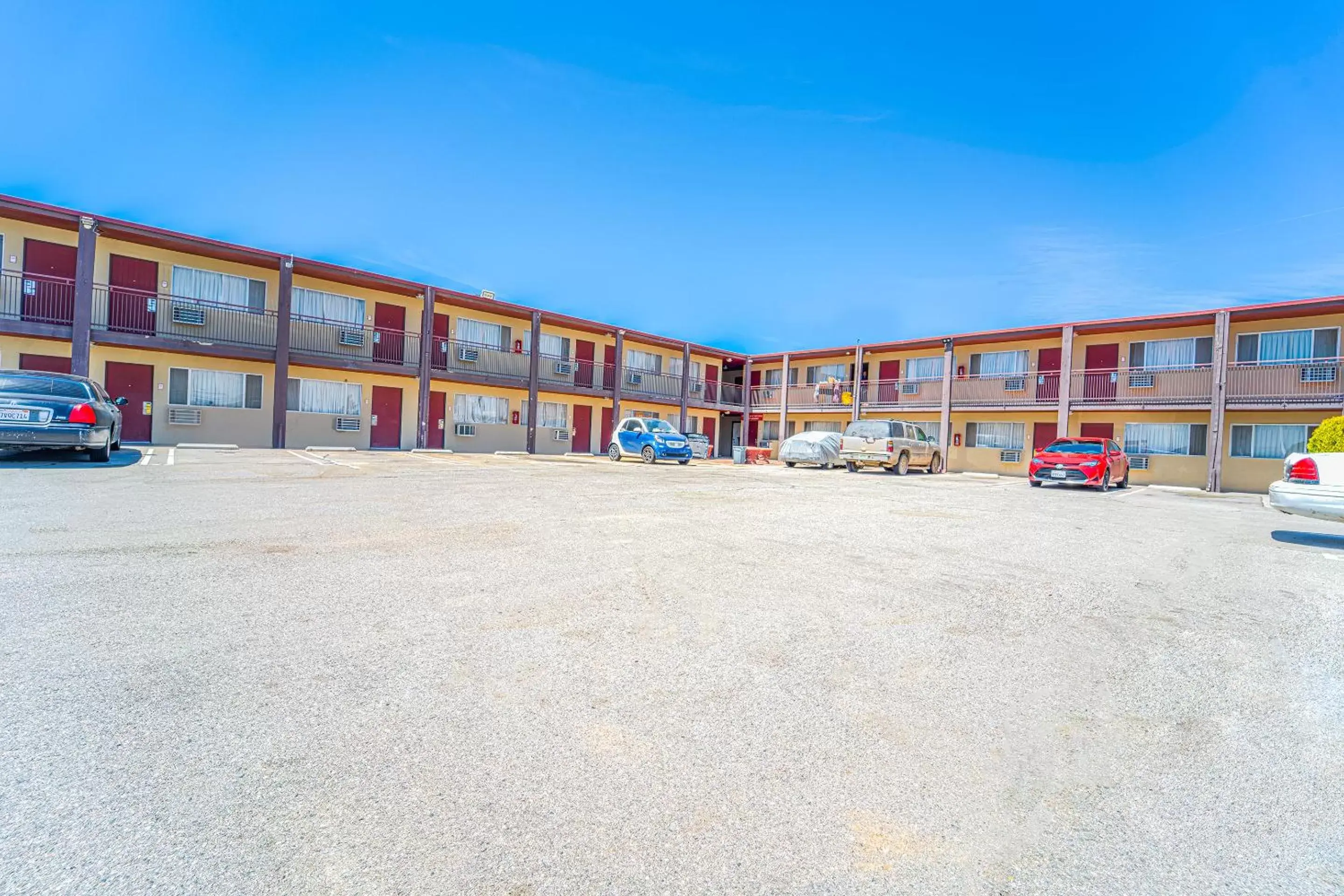 Facade/entrance, Property Building in Mojave Hotel