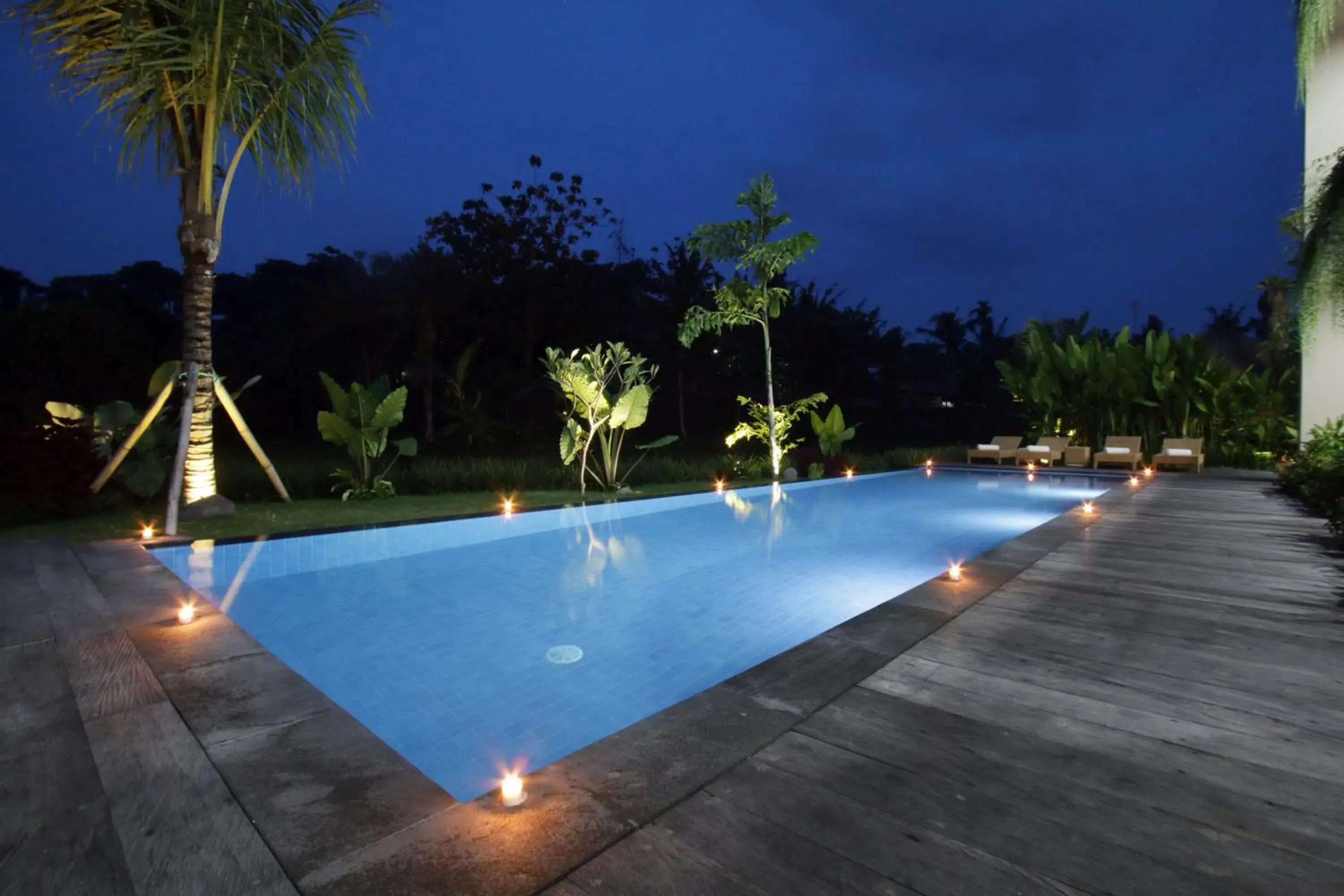 Garden, Swimming Pool in Byasa Ubud Hotel