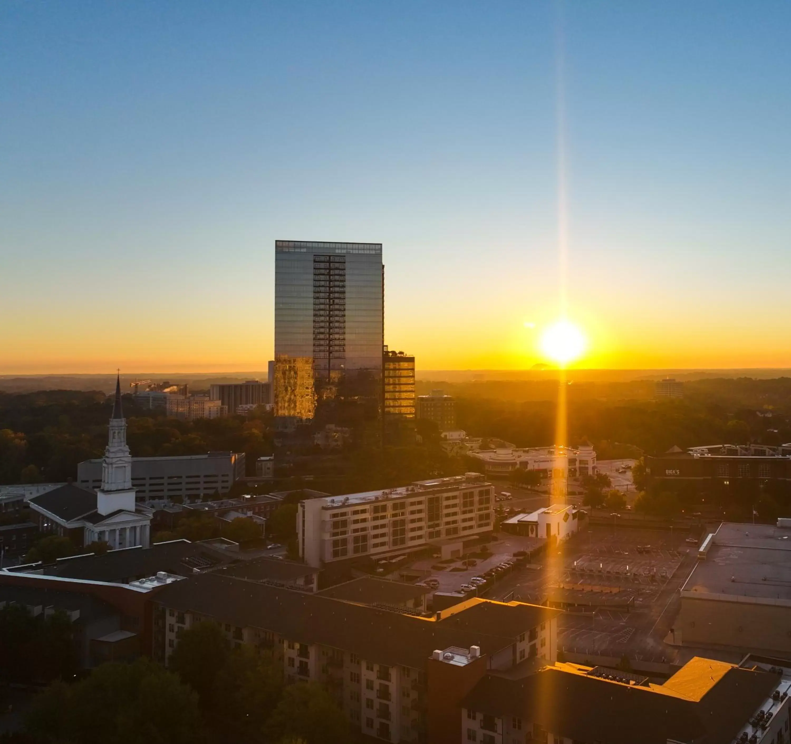 Sunset, Sunrise/Sunset in Nobu Hotel Atlanta