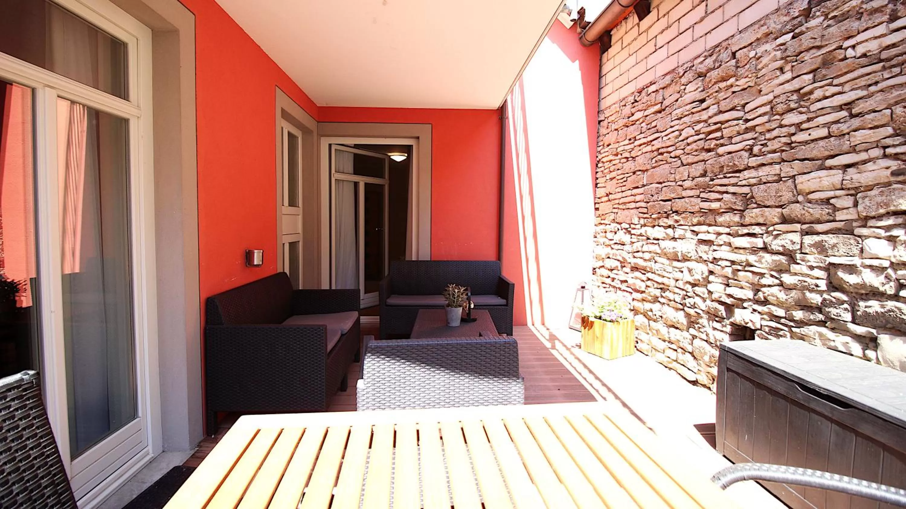 Patio in Aparthotel Alte Schmiede Dettelbach