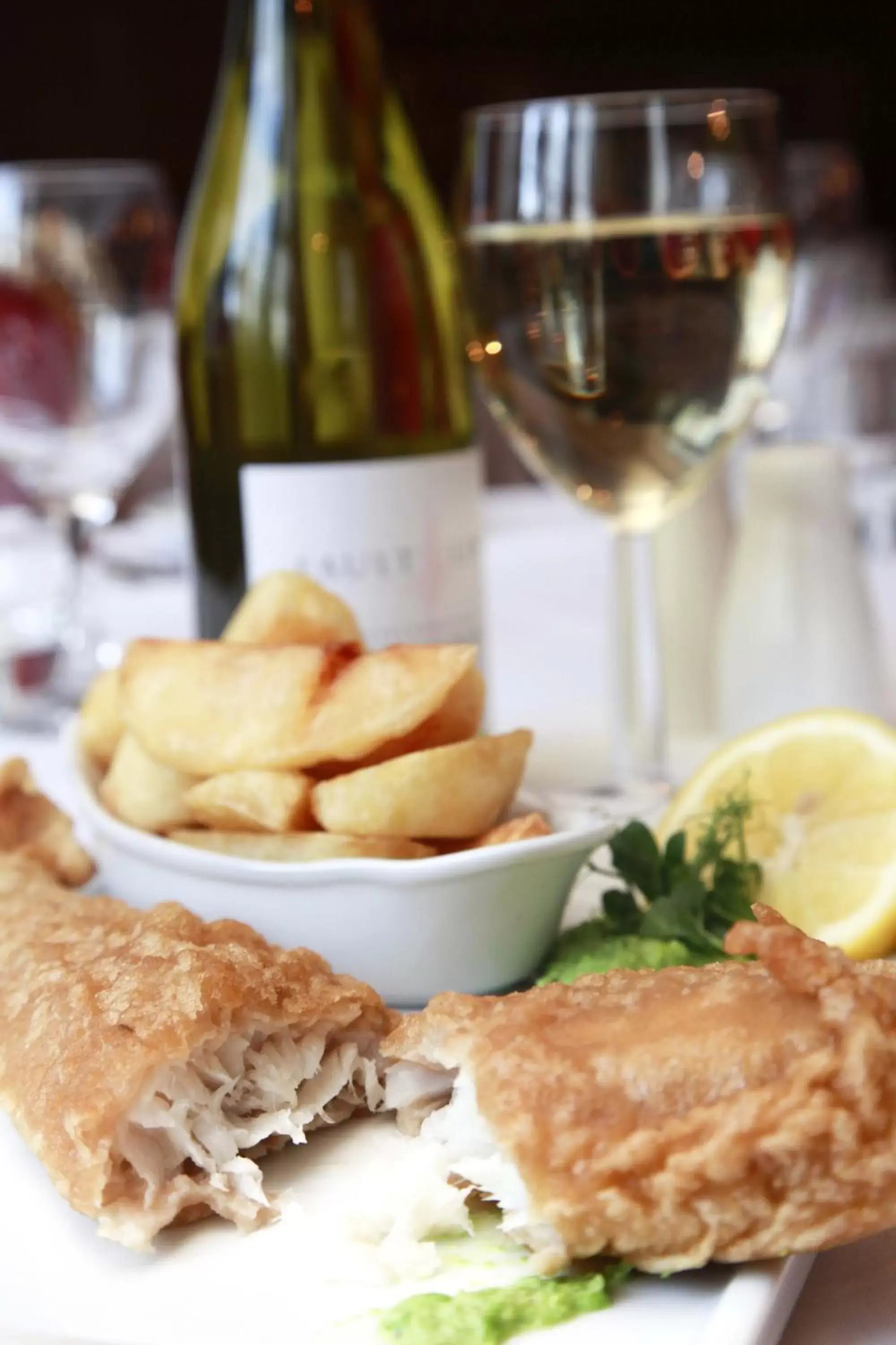 Food close-up in Petwood Hotel