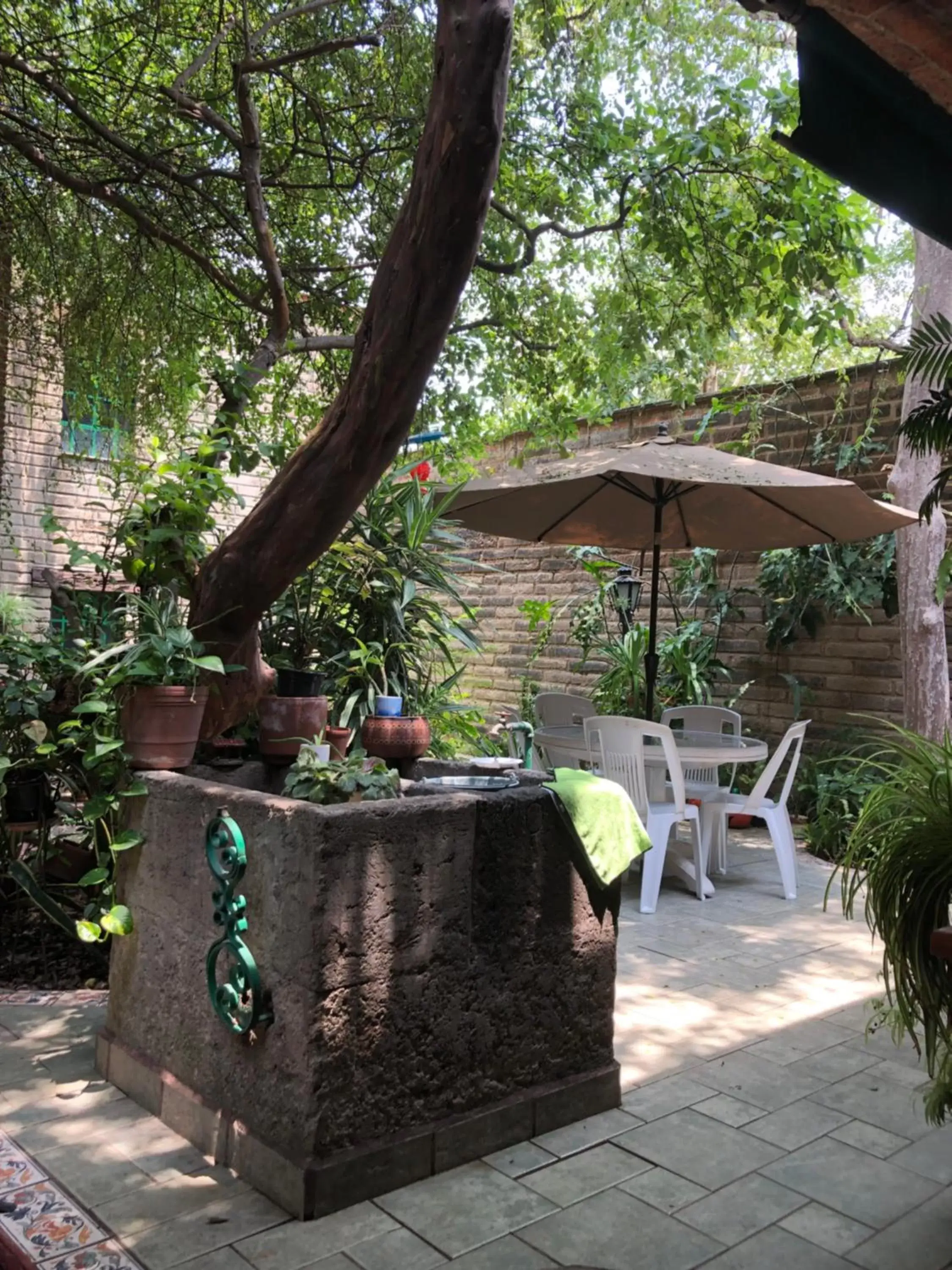 Patio in Casa del Retoño