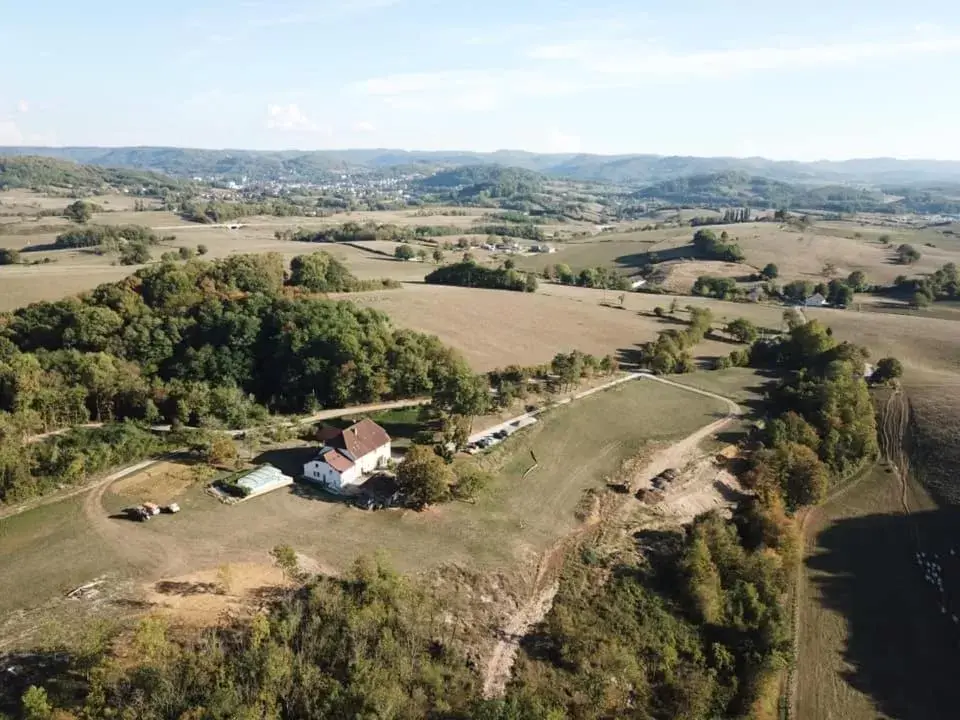 Bird's-eye View in La Ferme De Montard