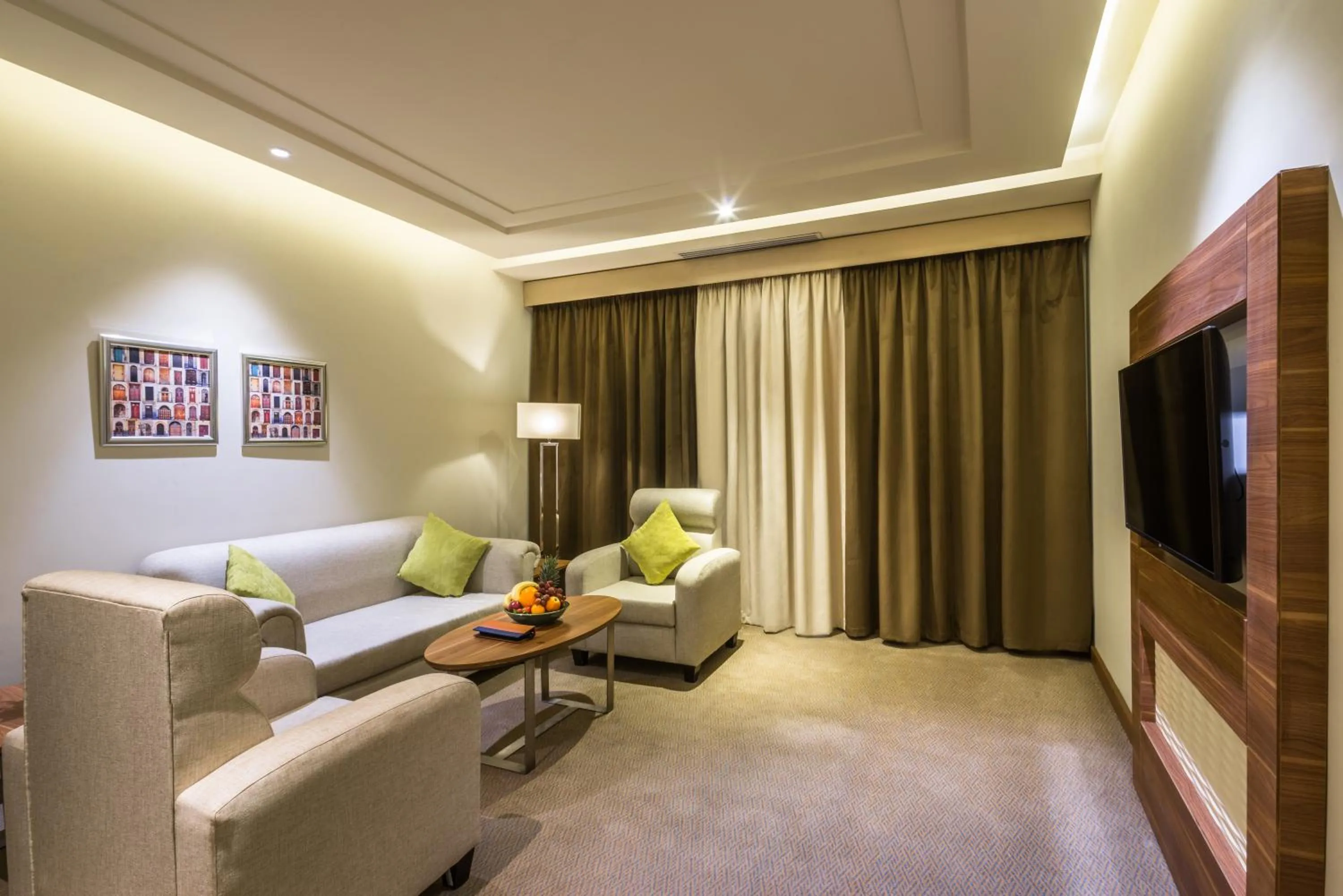 Seating area in Mena Hotel Tabuk