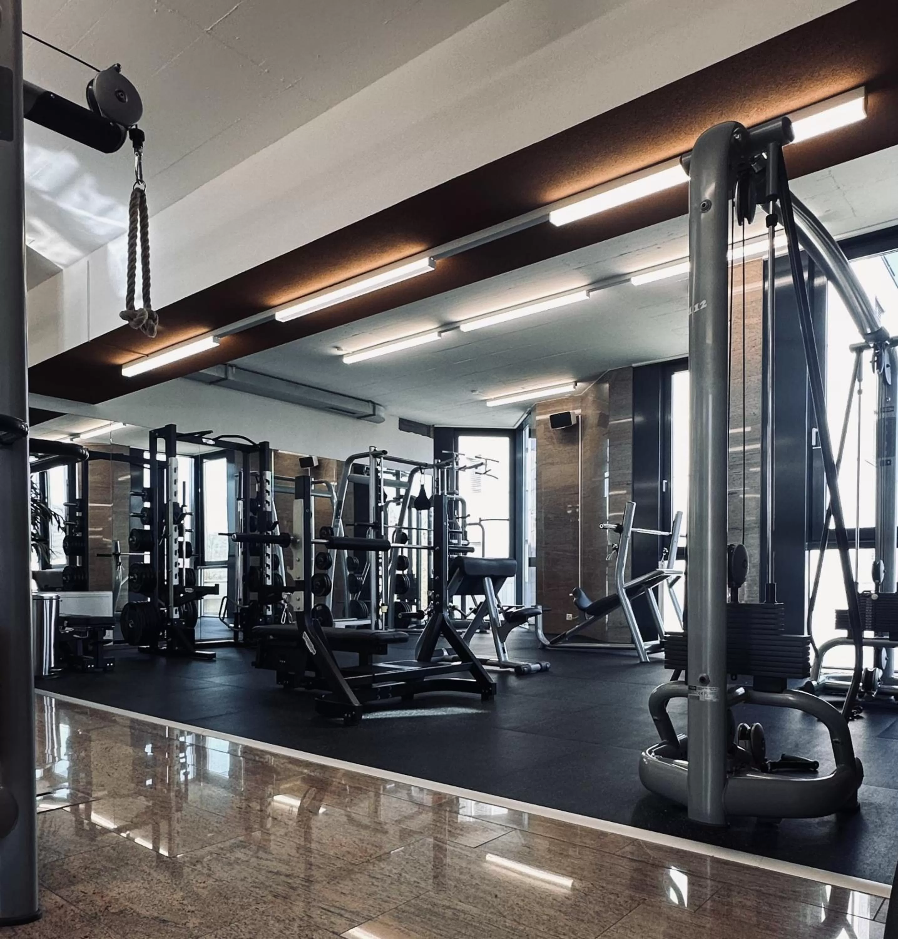 Fitness centre/facilities in Wellness Hotel Aquafit Sursee