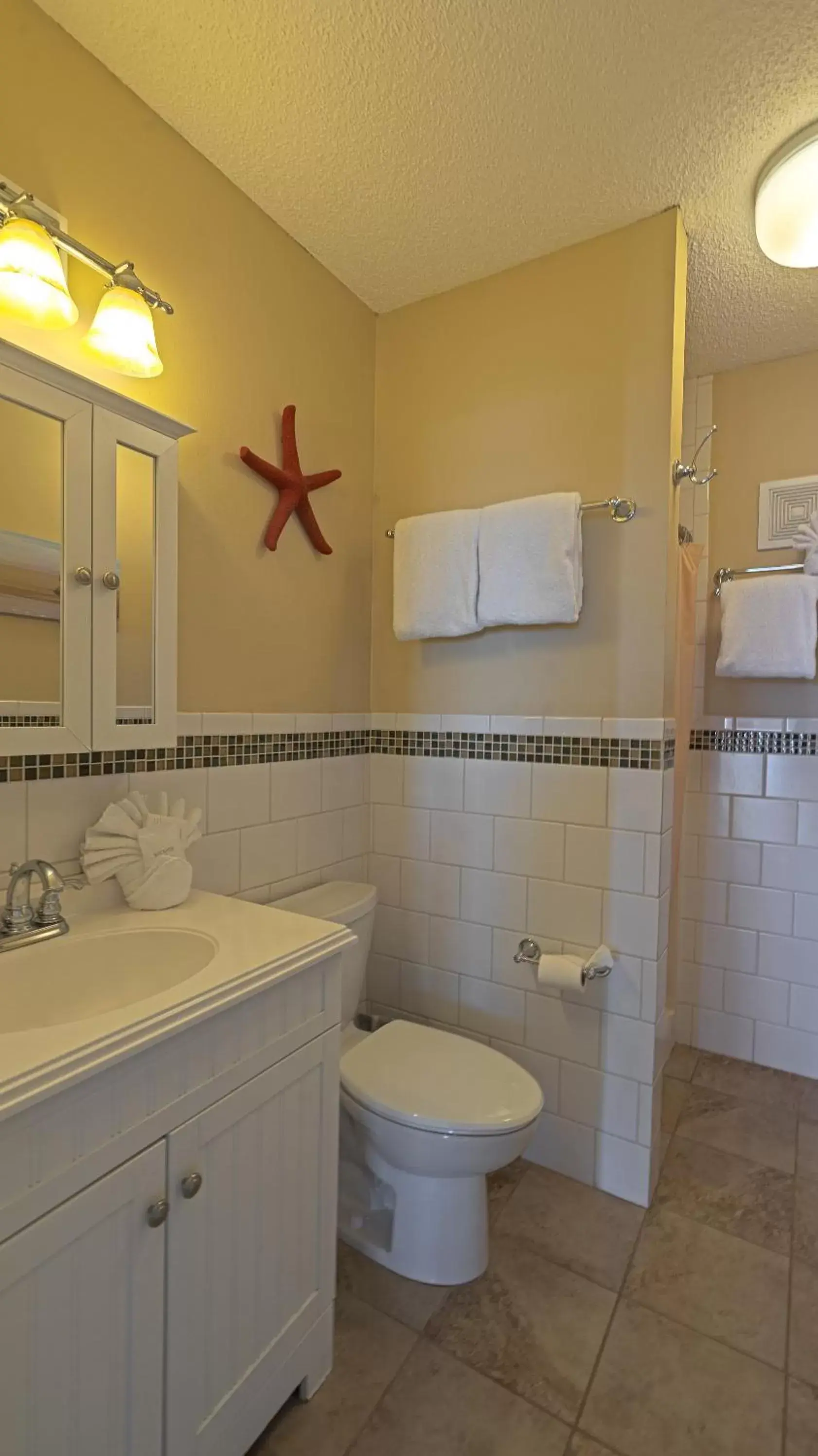 Bathroom in Montauk Oceanside Suites