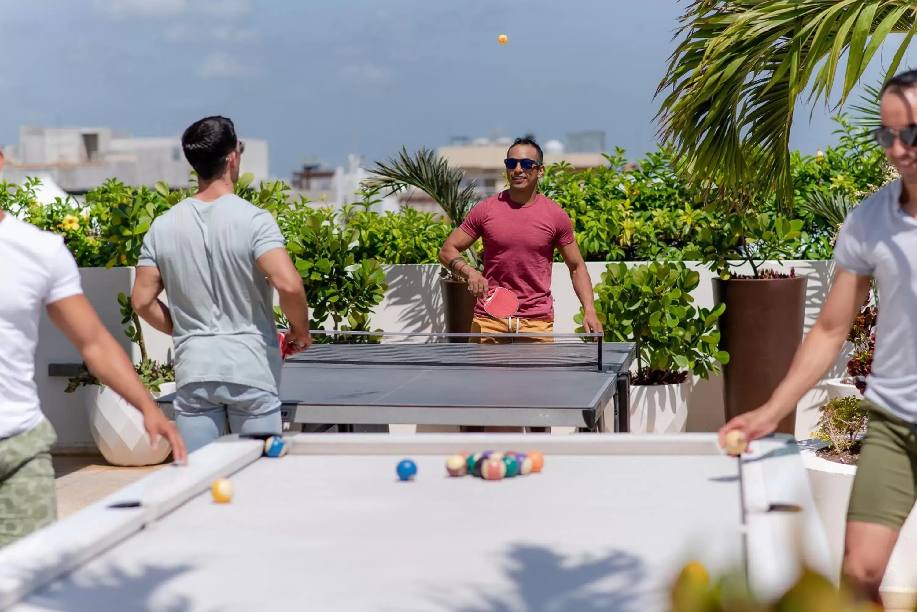 Table tennis in The Reef 28 - Adults Only - All Suites - Optional Gourmet All Inclusive