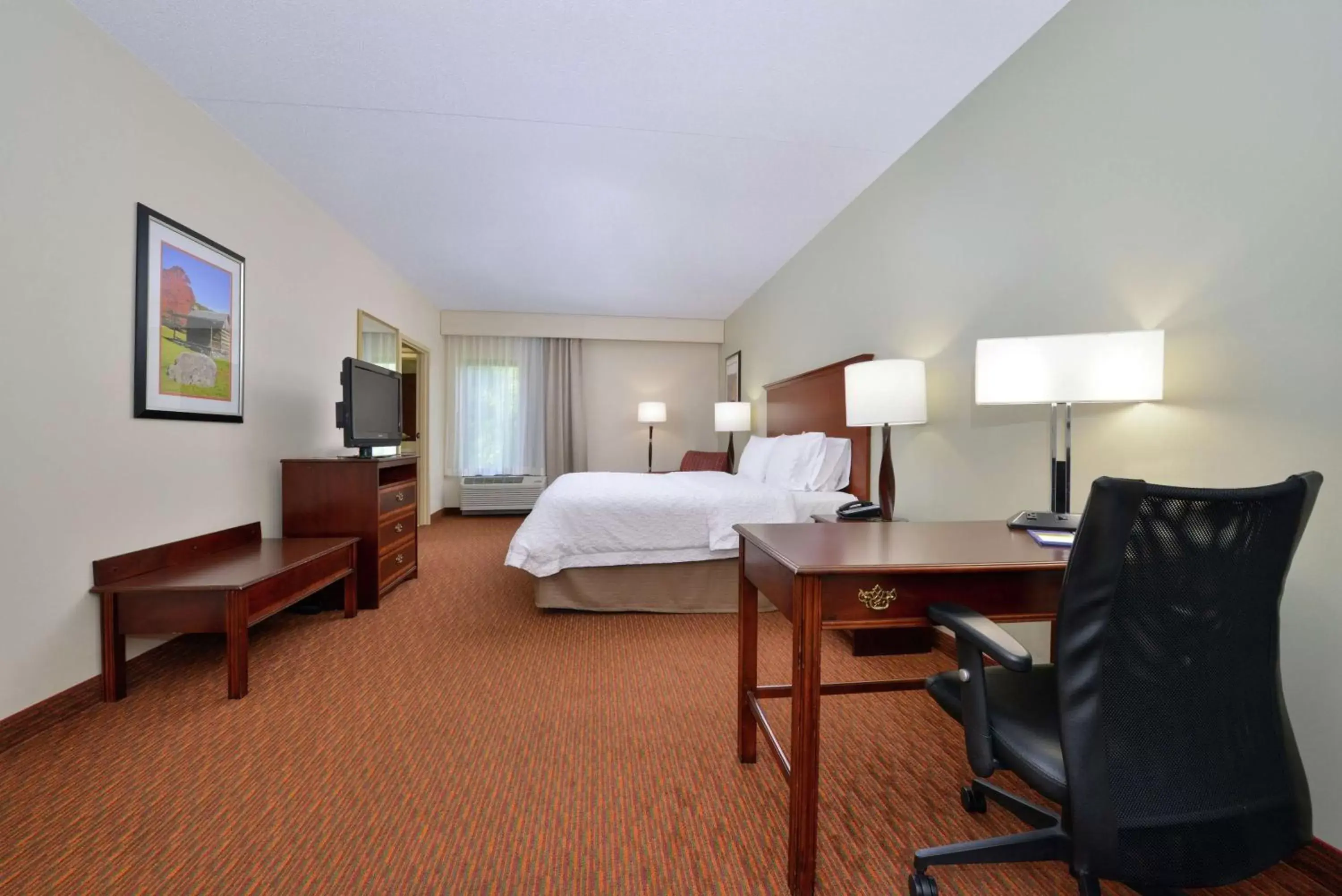 Deluxe King Room in Hampton Inn Waynesboro/Stuarts Draft Deluxe King Room in Hampton Inn Waynesboro/Stuarts Draft