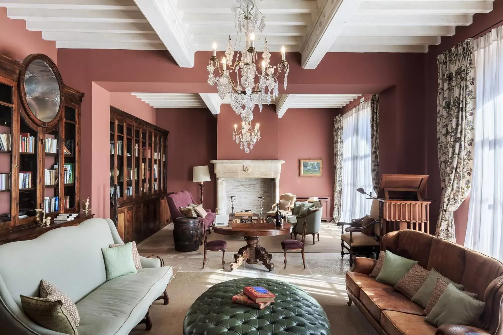 Seating Area in Château de Berne