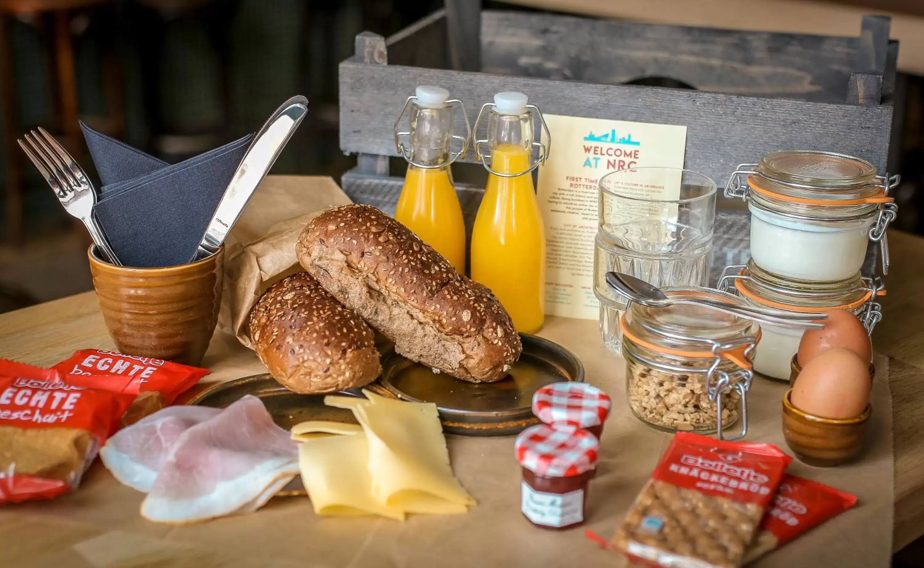 Breakfast in CityHub Rotterdam