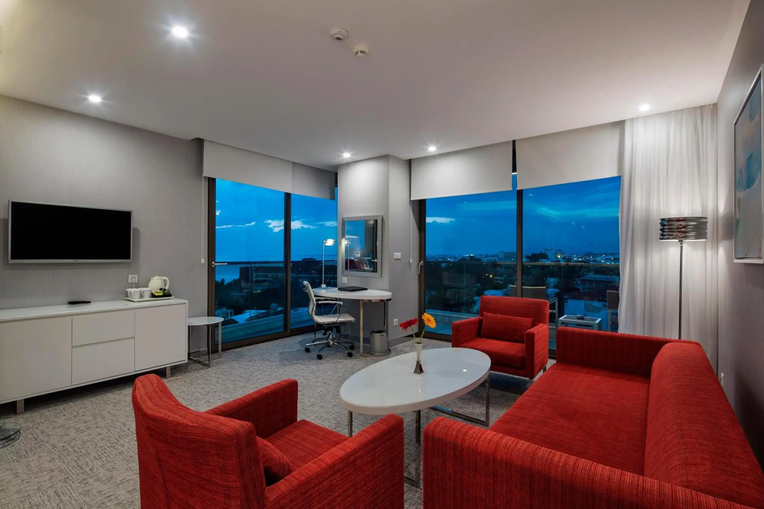 TV and multimedia, Seating Area in The Sense Deluxe Hotel