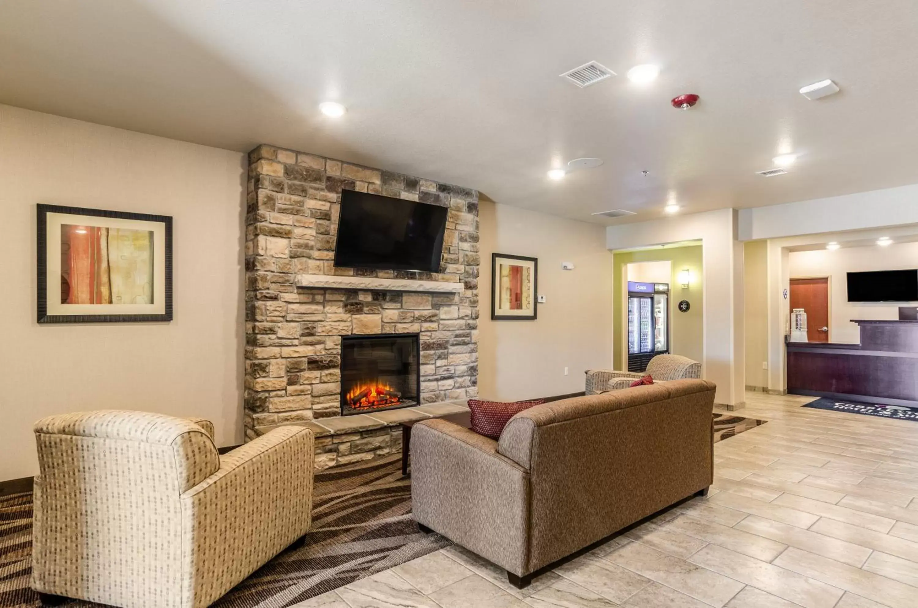 Lobby or reception, Seating Area in Cobblestone Hotel & Suites - Gering/Scottsbluff