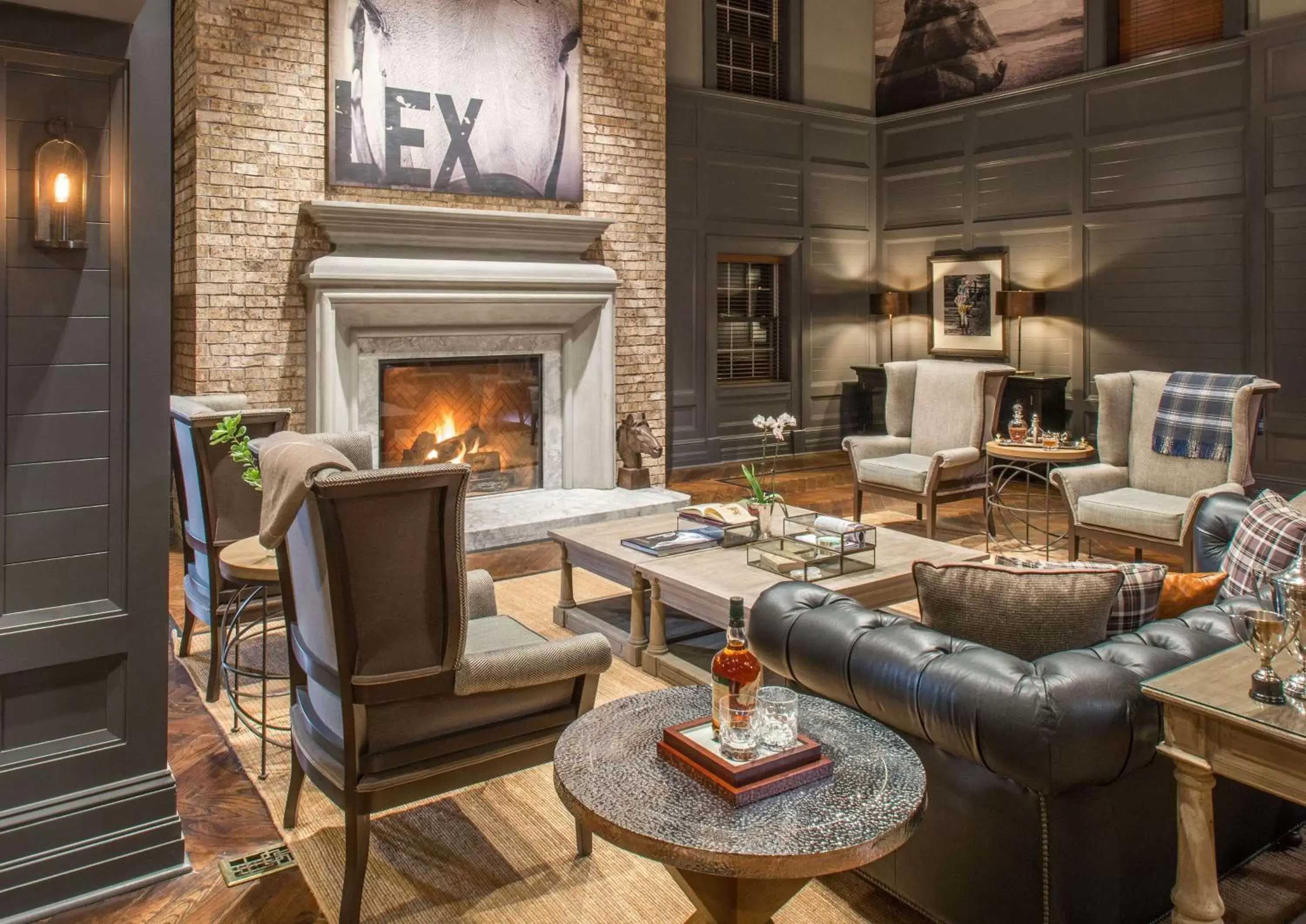 Lobby or reception in The Campbell House Lexington, Curio Collection by Hilton Lobby or reception in The Campbell House Lexington, Curio Collection by Hilton