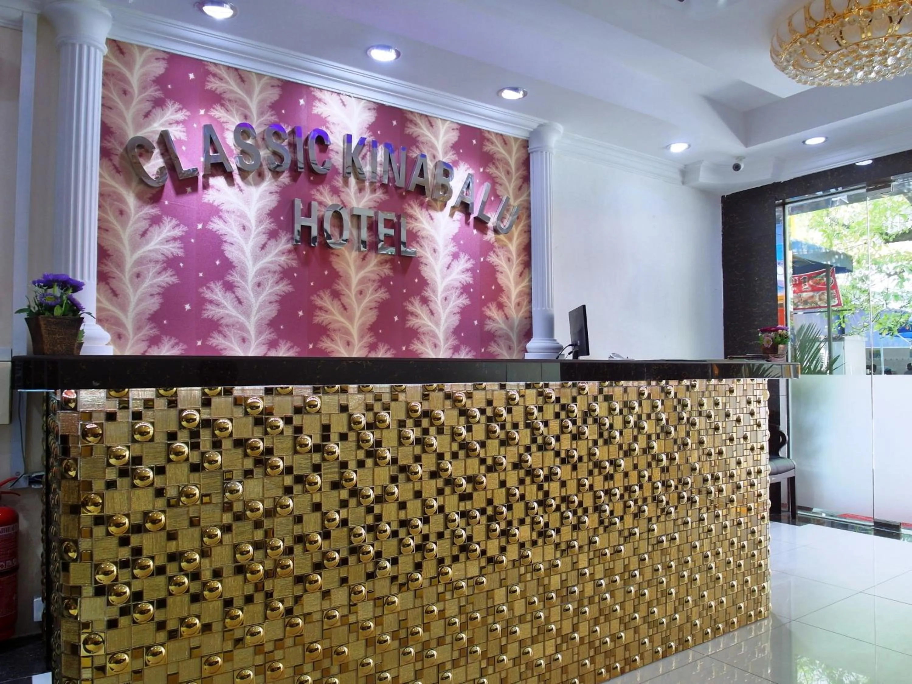 Lobby or reception in Classic Kinabalu Hotel