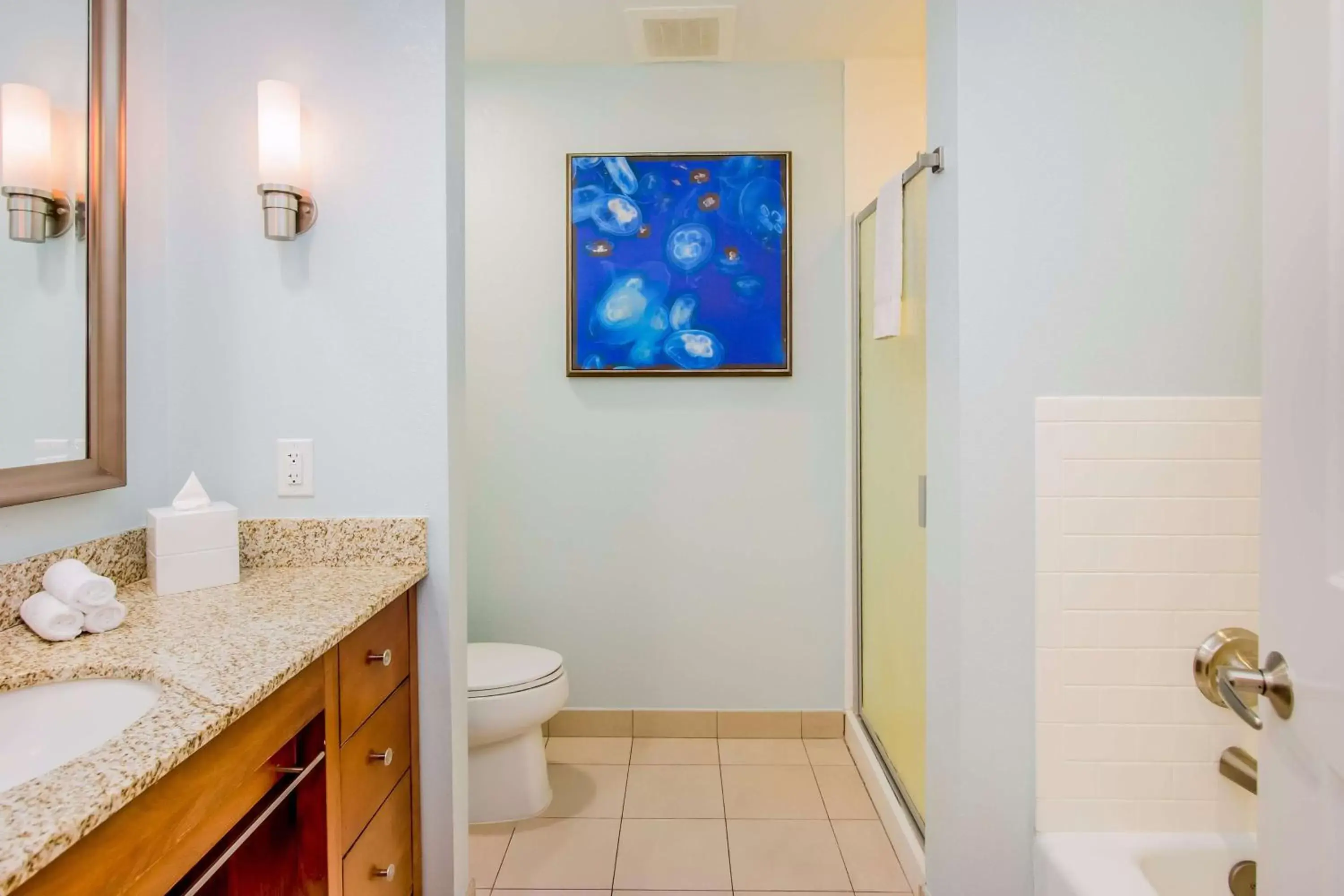 Bathroom in Hilton Pensacola Beach