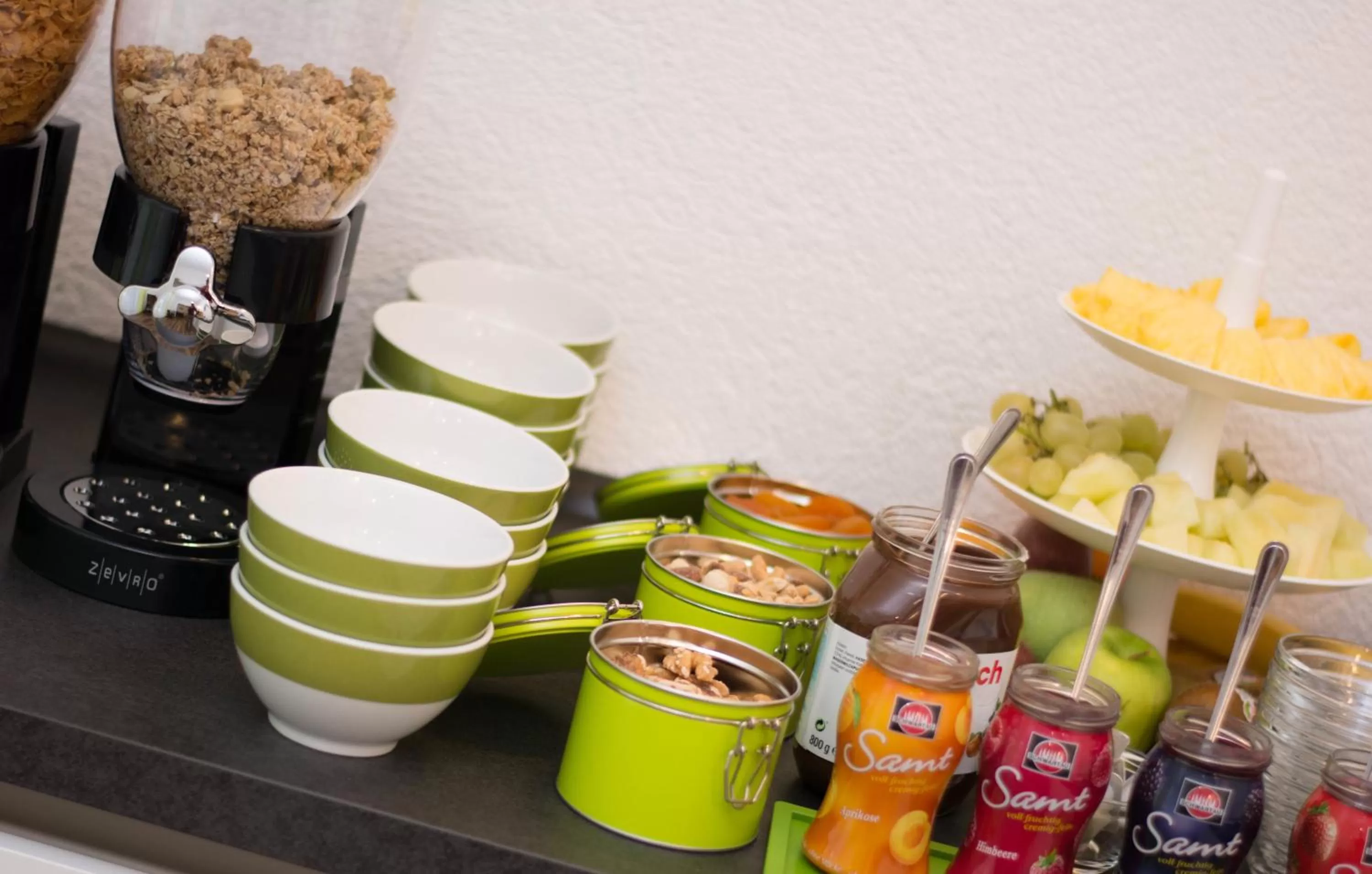 Food close-up in B&B Kukione