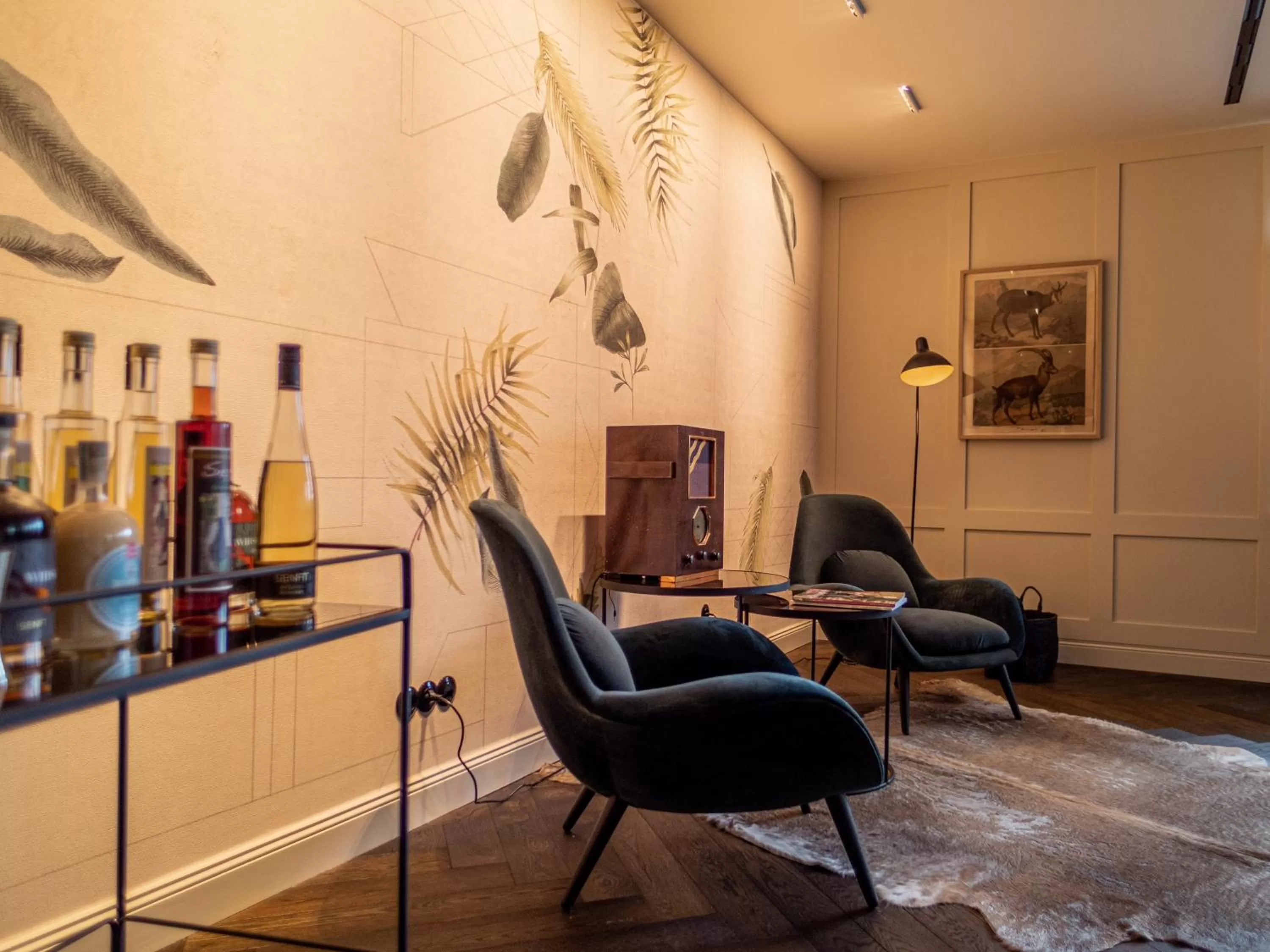 Lounge or bar in Alpenloge Design Hotel