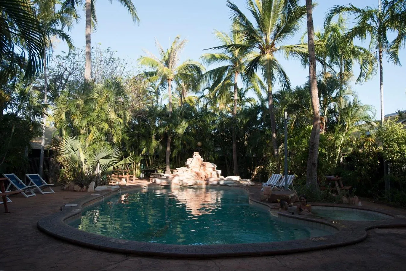 Swimming pool in Roebuck Bay Hotel