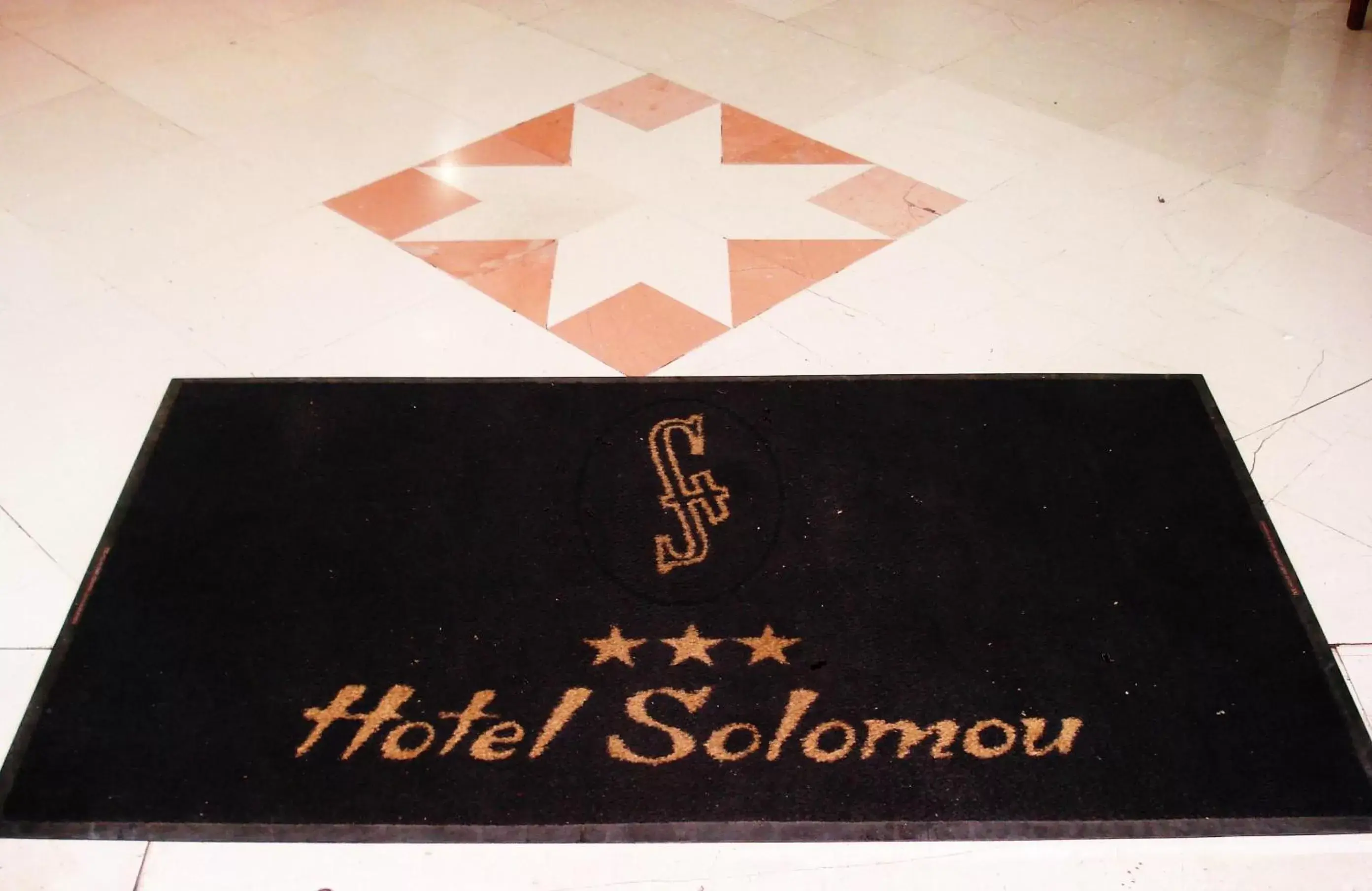 Decorative detail in Hotel Solomou Athens