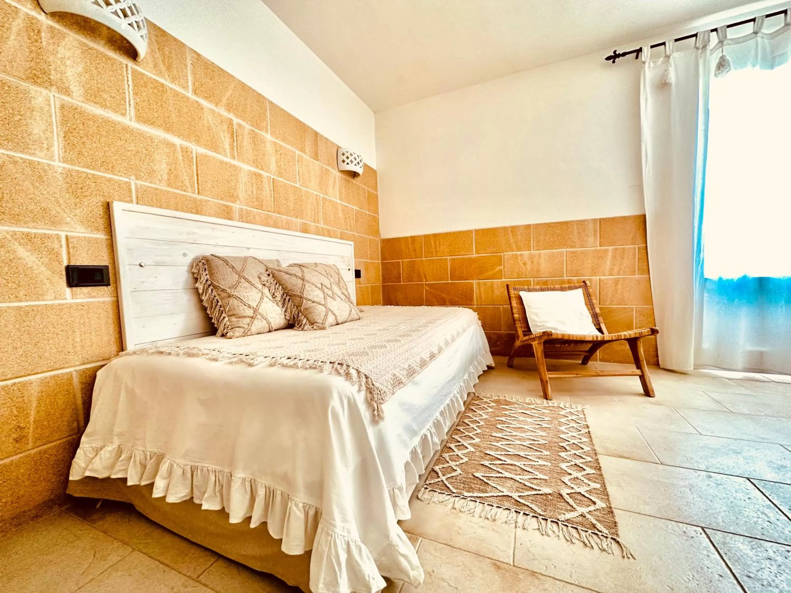 Bed in Masseria dei Monaci