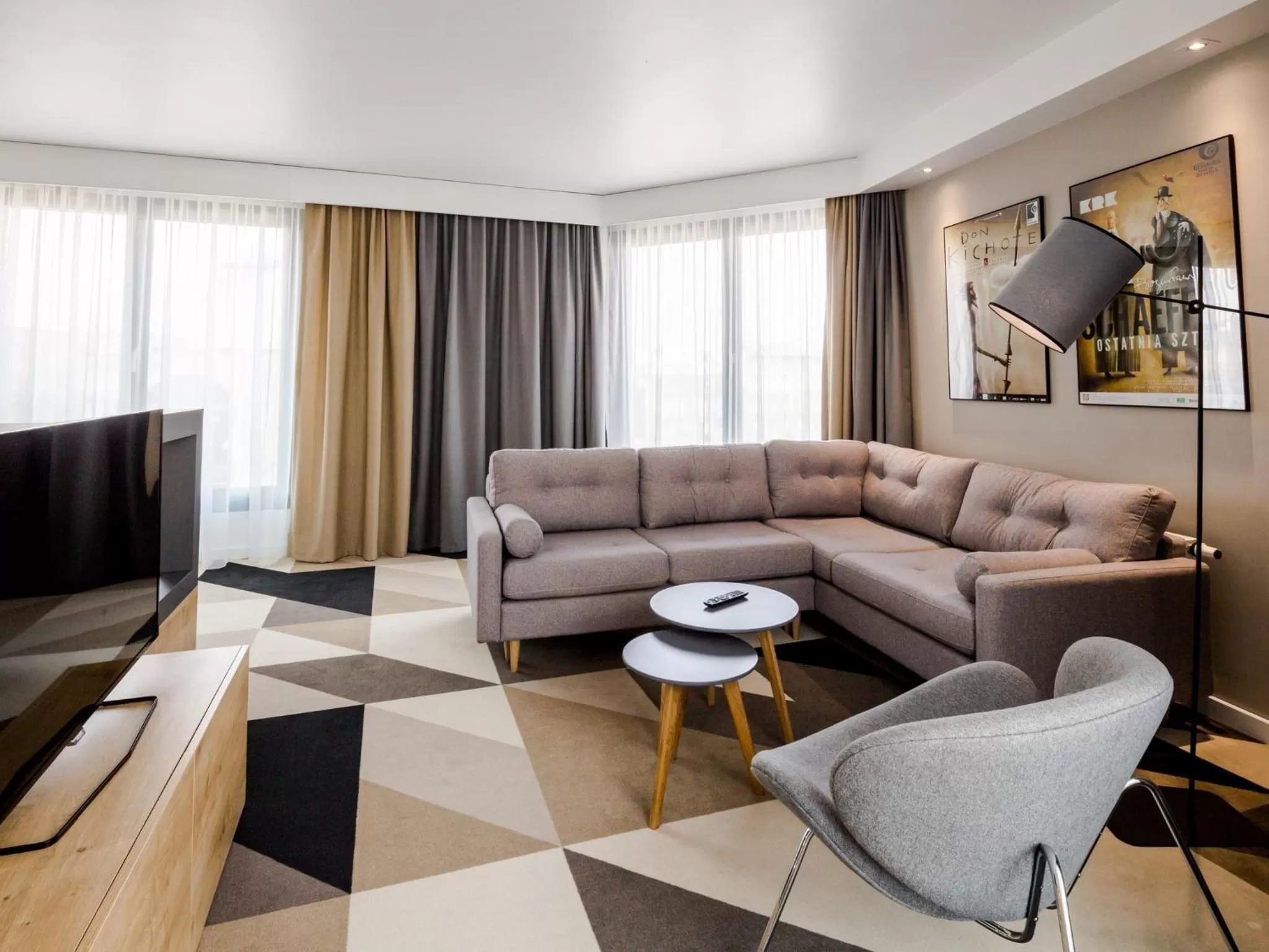 Living room in Lwowska 1