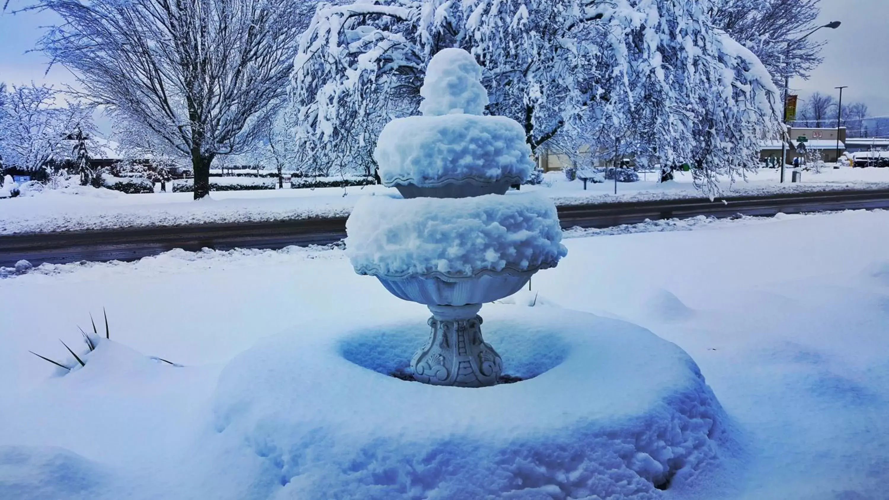 Facade/entrance, Winter in GuestHouse Inn Enumclaw