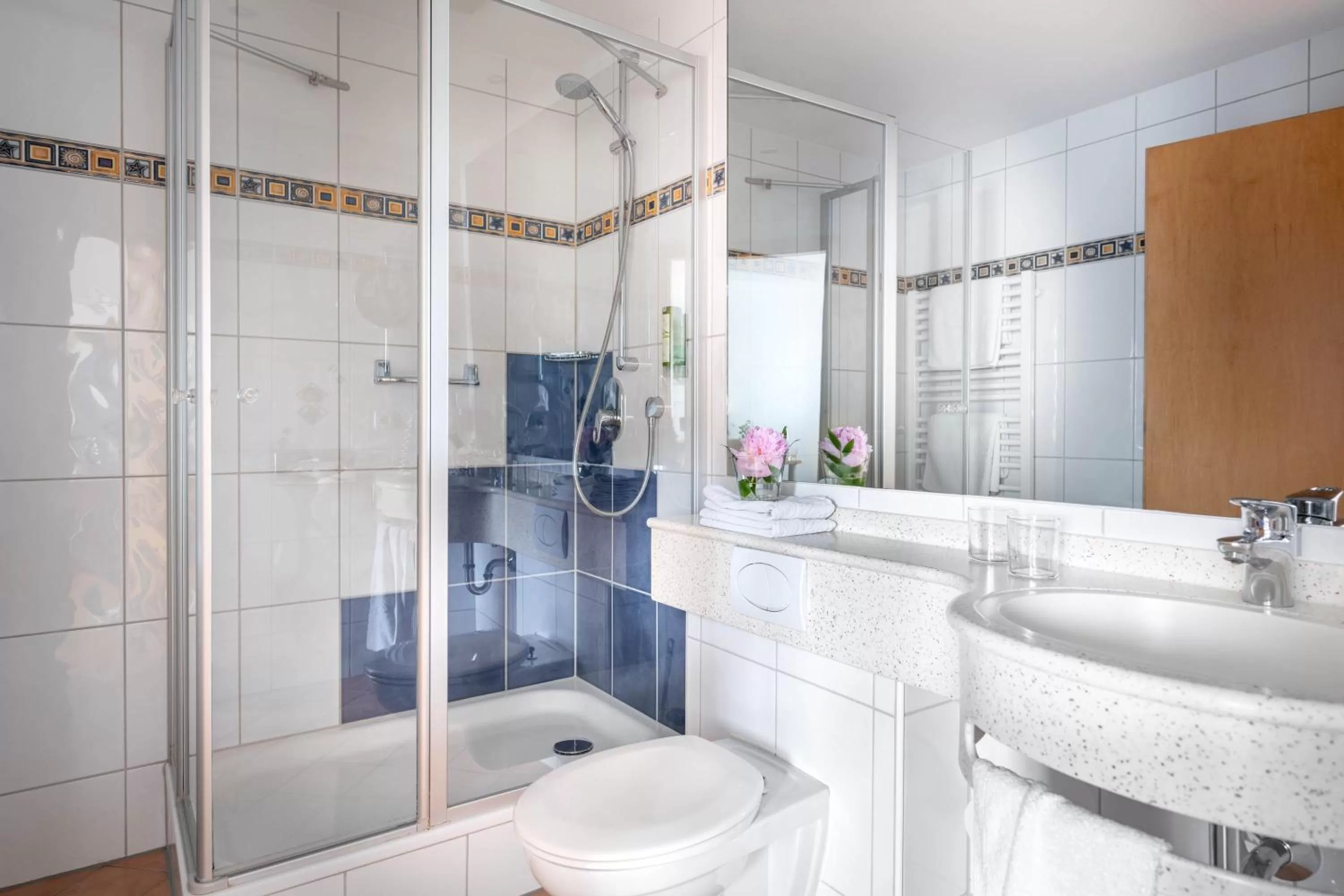 Bathroom in Ringhotel Krone