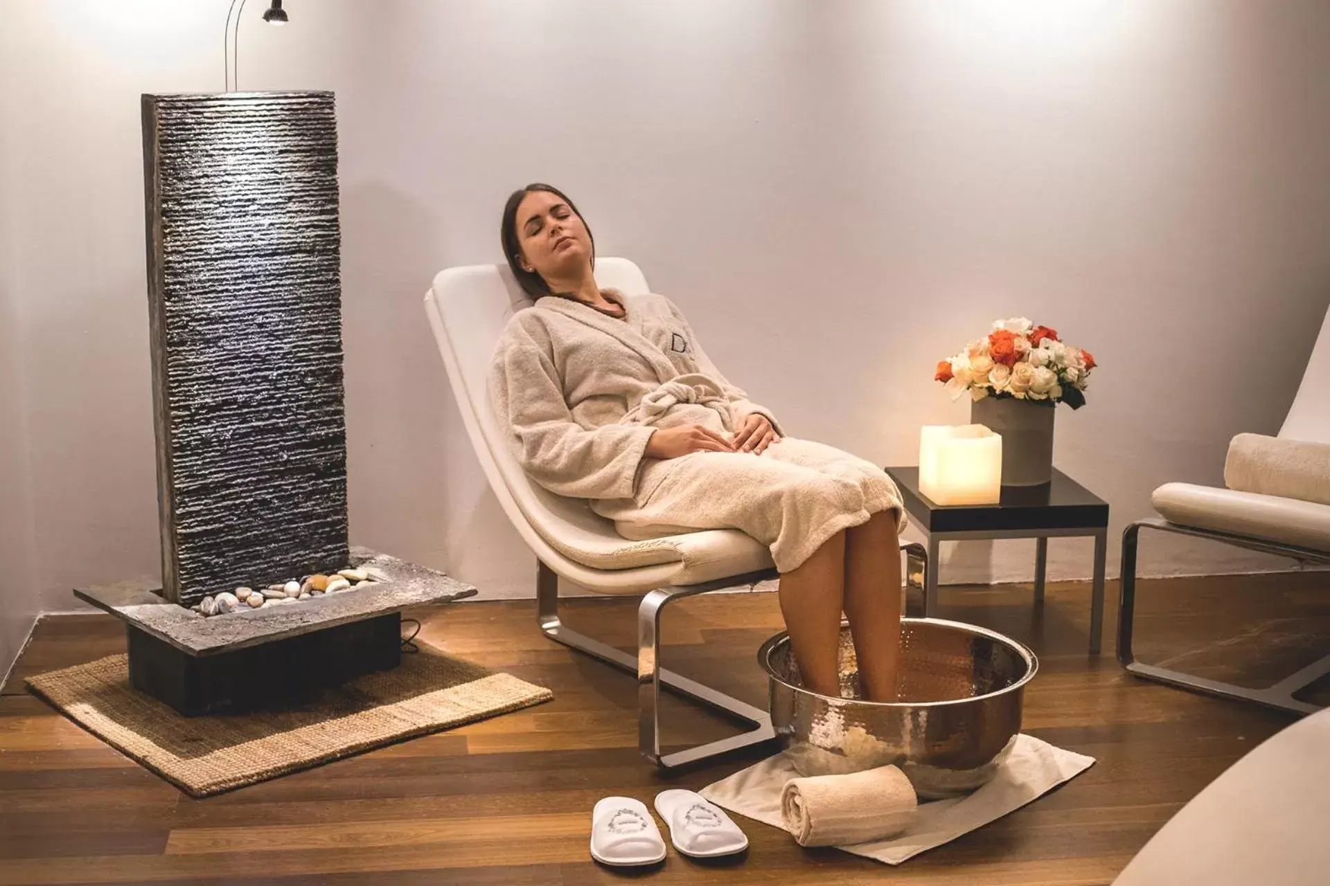 Spa and wellness centre/facilities in Villa Sassa Hotel, Residence & Spa - Ticino Hotels Group