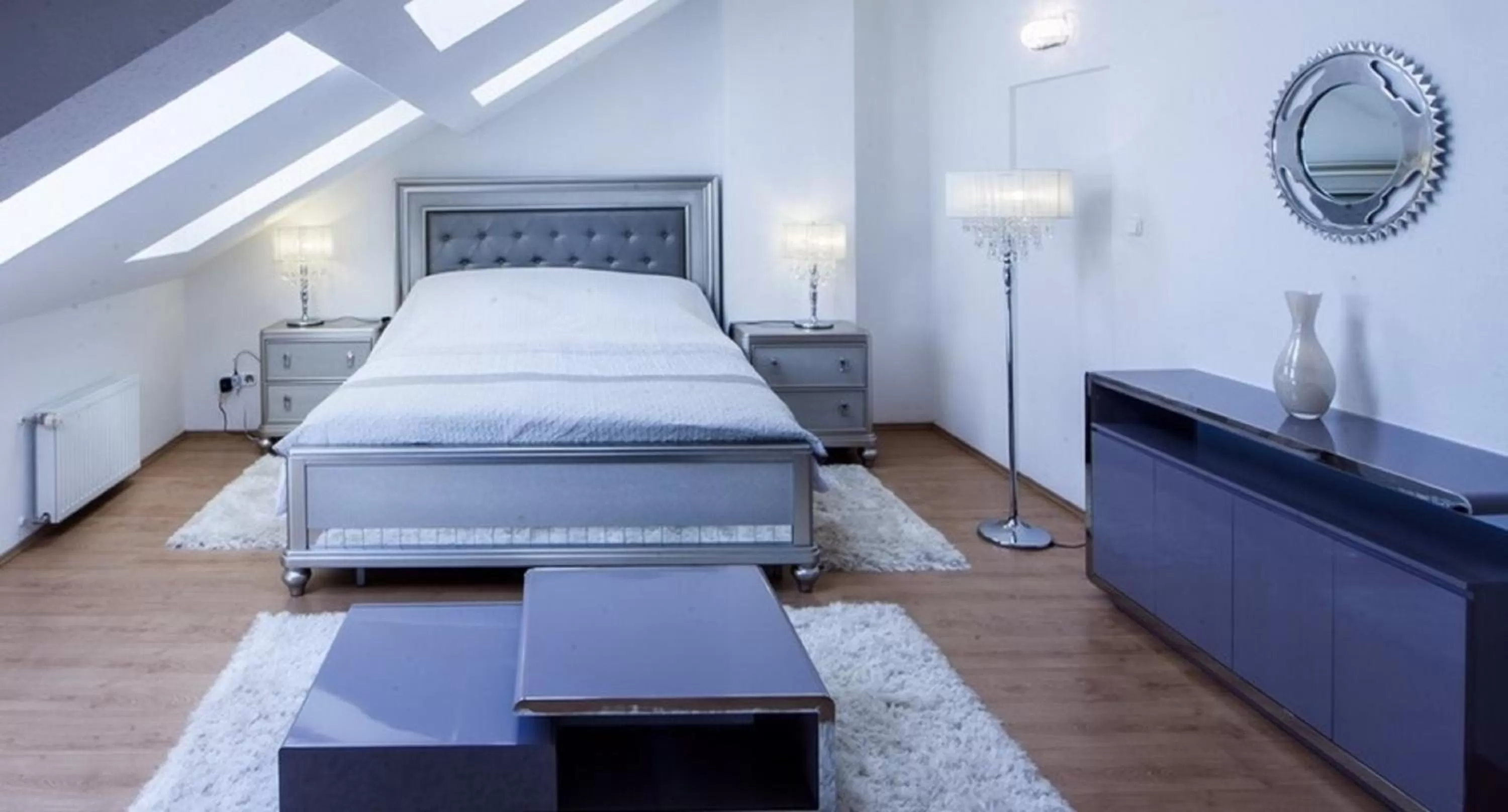 Bedroom, Bed in Milford Suites Budapest