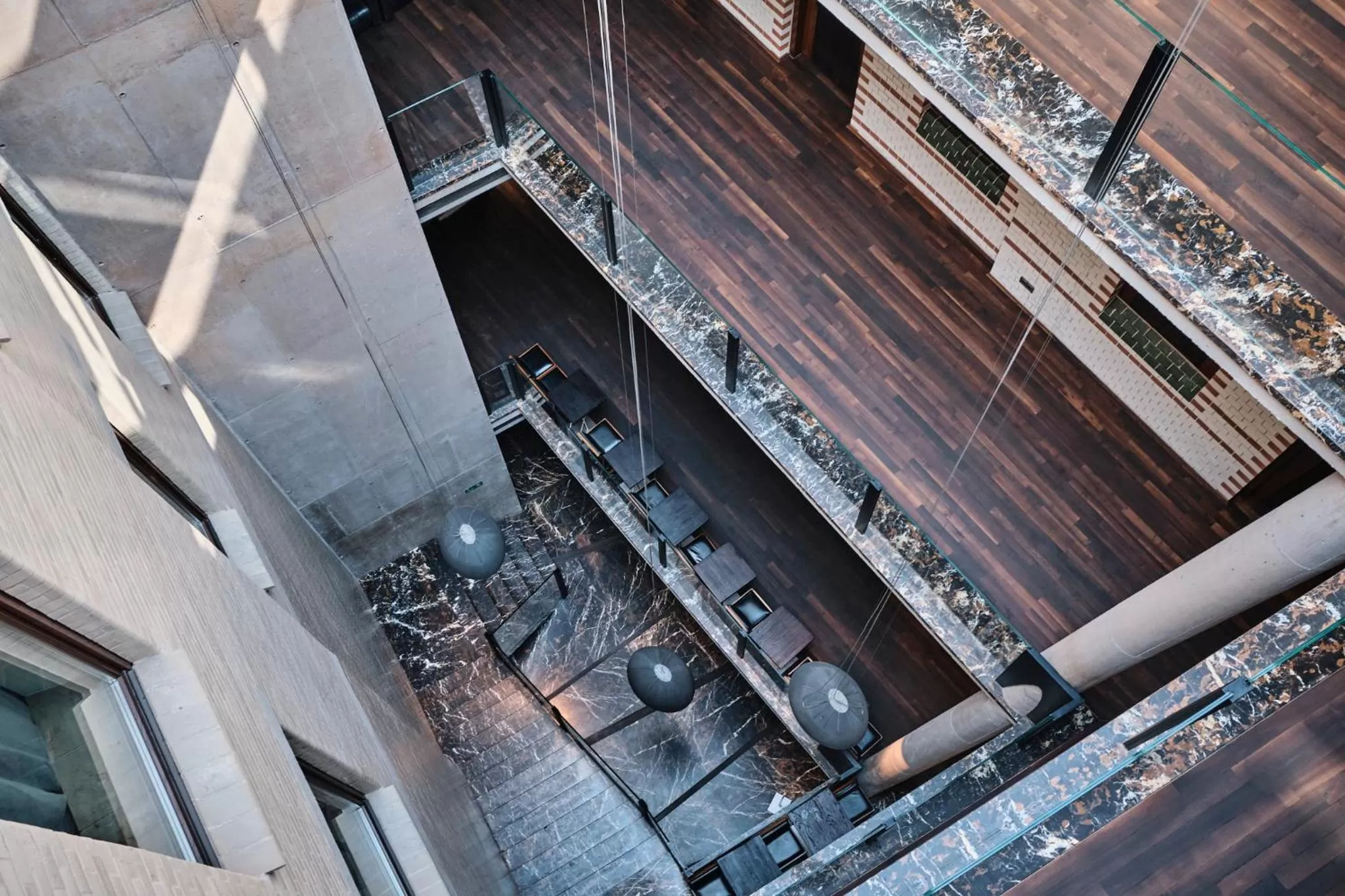 Floor plan in Hotel Monopol