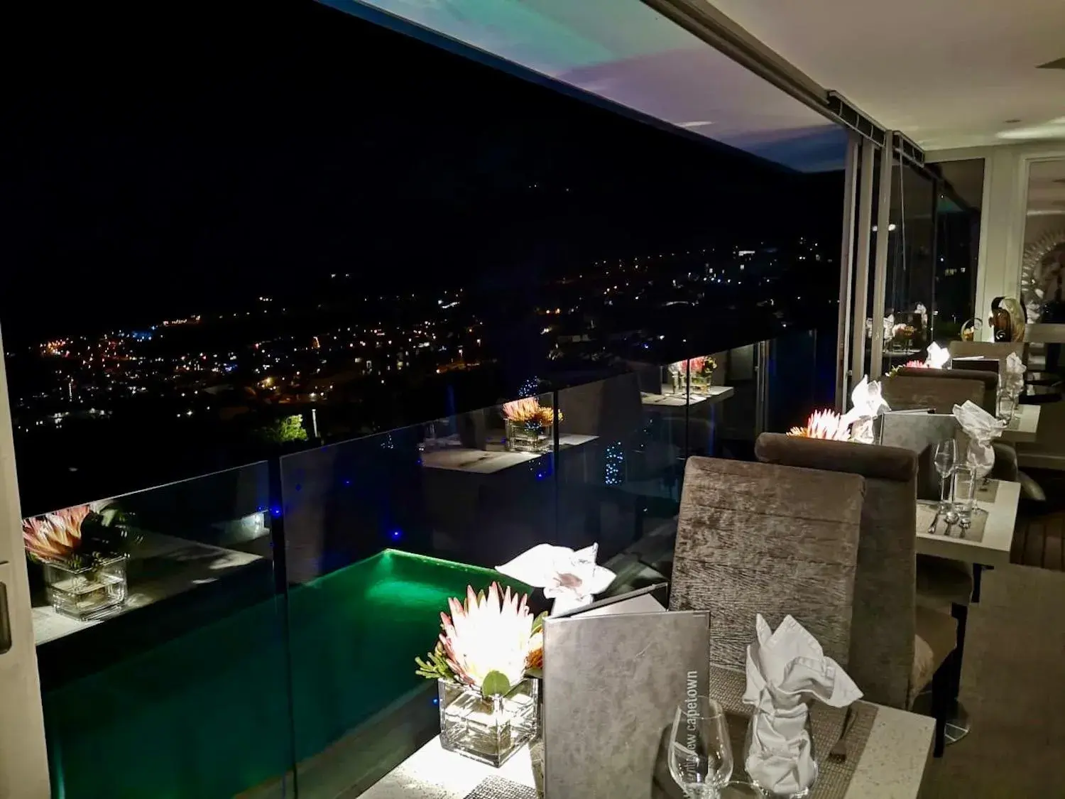 Dining area, Pool View in Atlanticview Cape Town Boutique Hotel