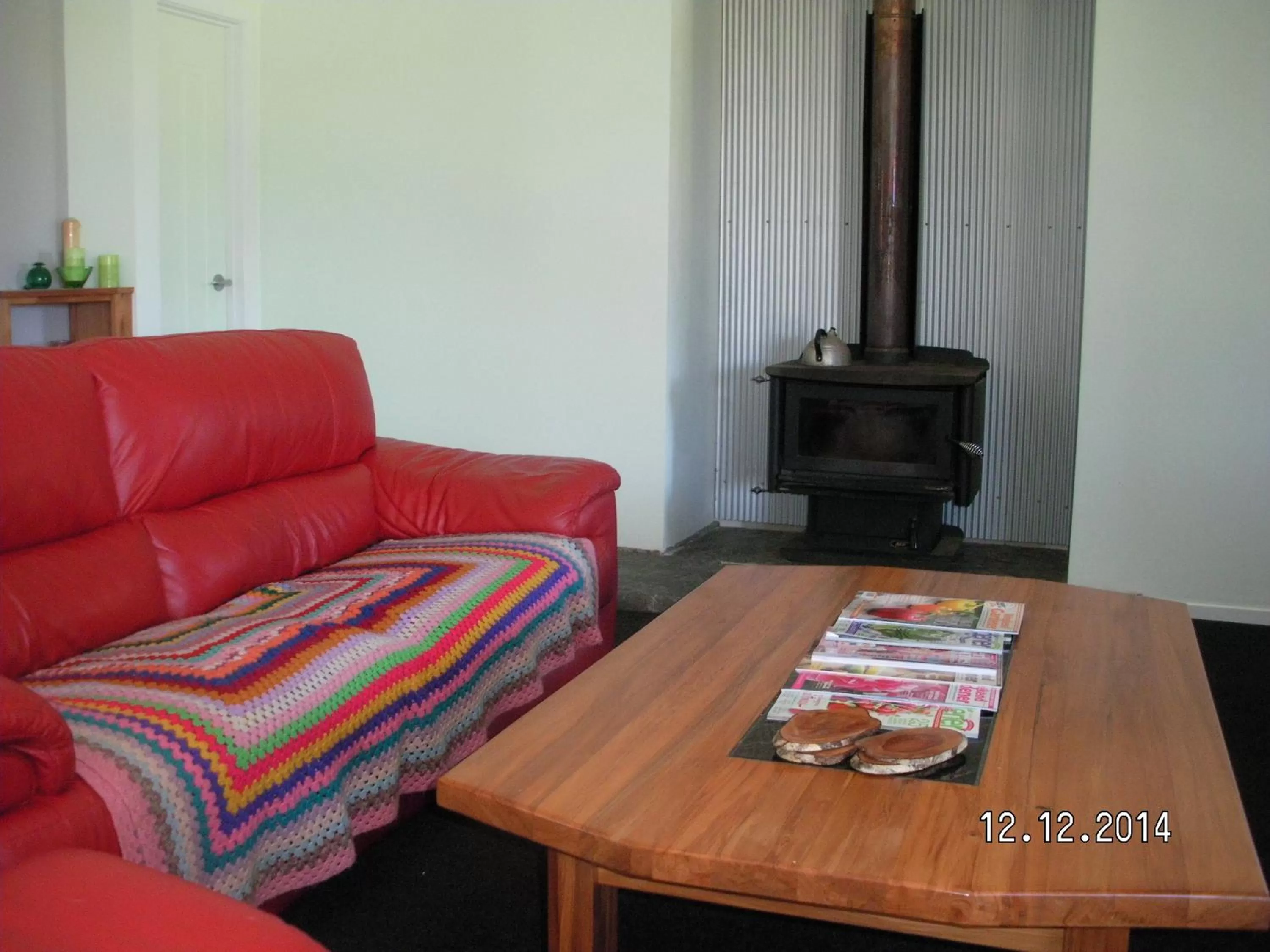 Living room in Mahinapua Retreat B&B