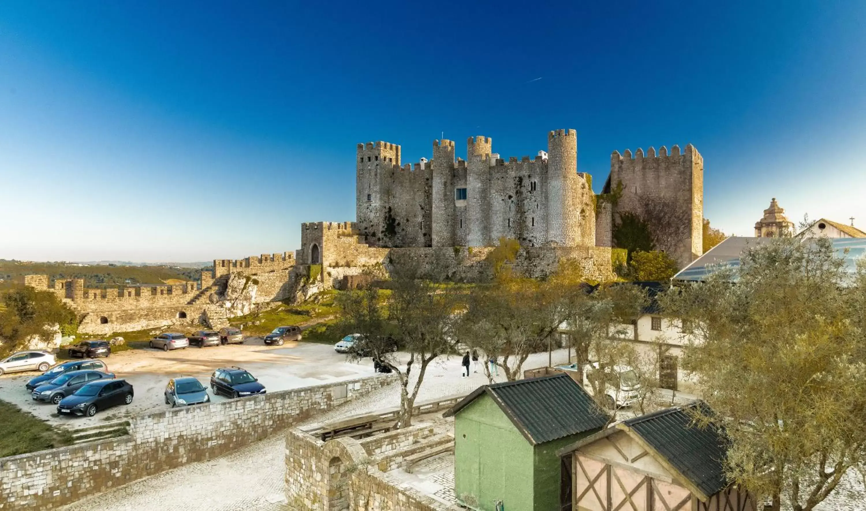 Bird's eye view in Pousada Castelo de Obidos