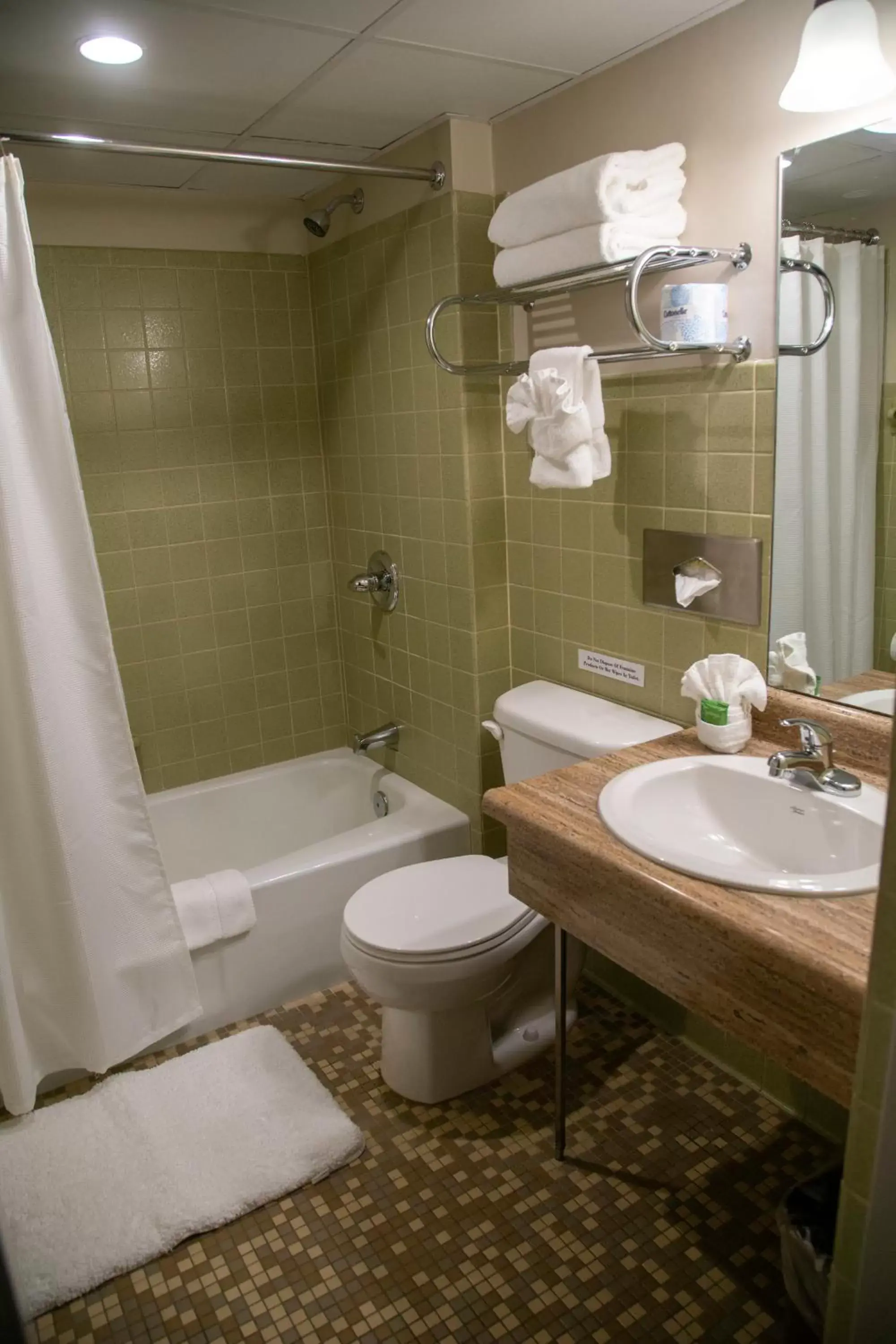 Bathroom in The Stables Inn & Suites