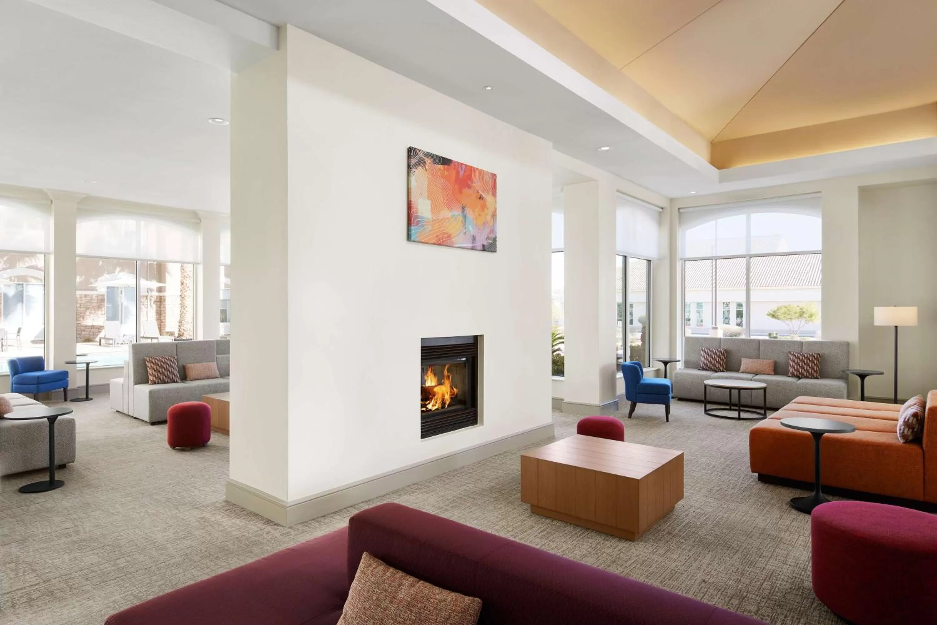 Lobby or reception in Hilton Garden Inn Las Vegas/Henderson