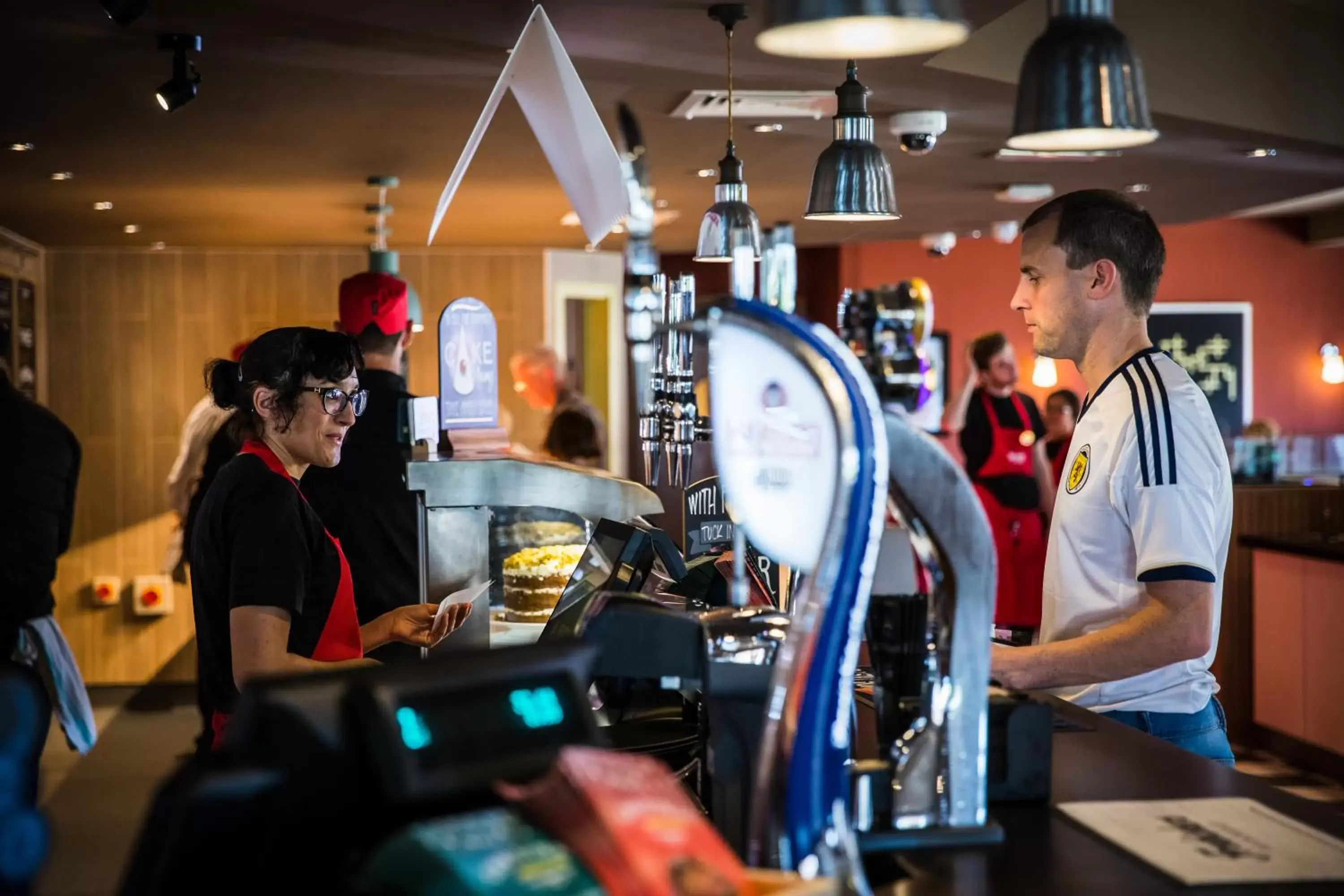 Lounge or bar in Harbour Spring, Peterhead by Marston's Inns