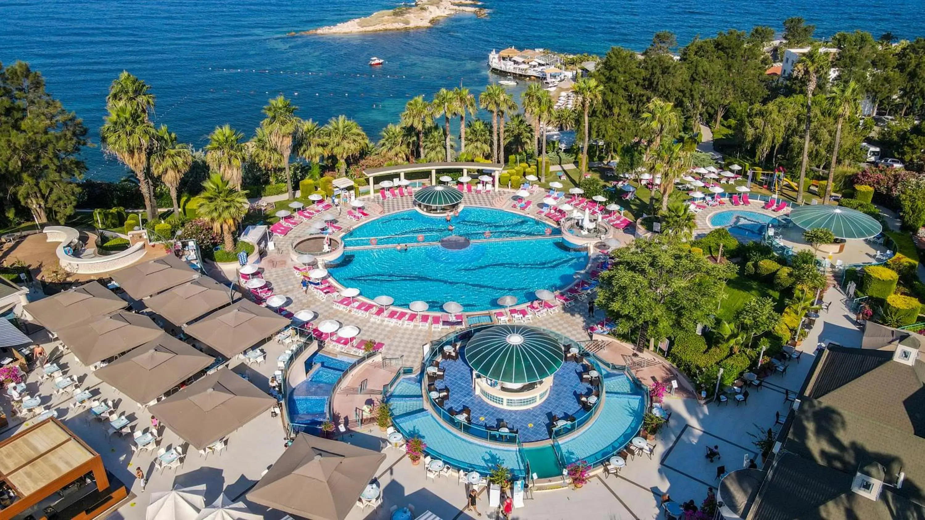 Bird's eye view, Bird's-eye View in The Grand Blue Sky International - All Inclusive