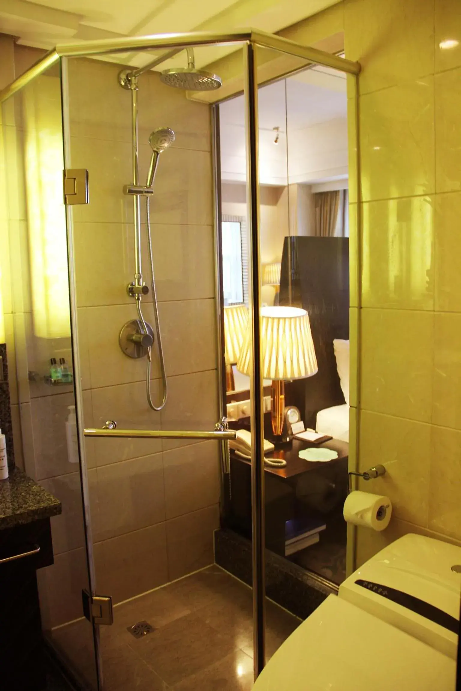 Decorative detail, Bathroom in Merry Hotel Shanghai