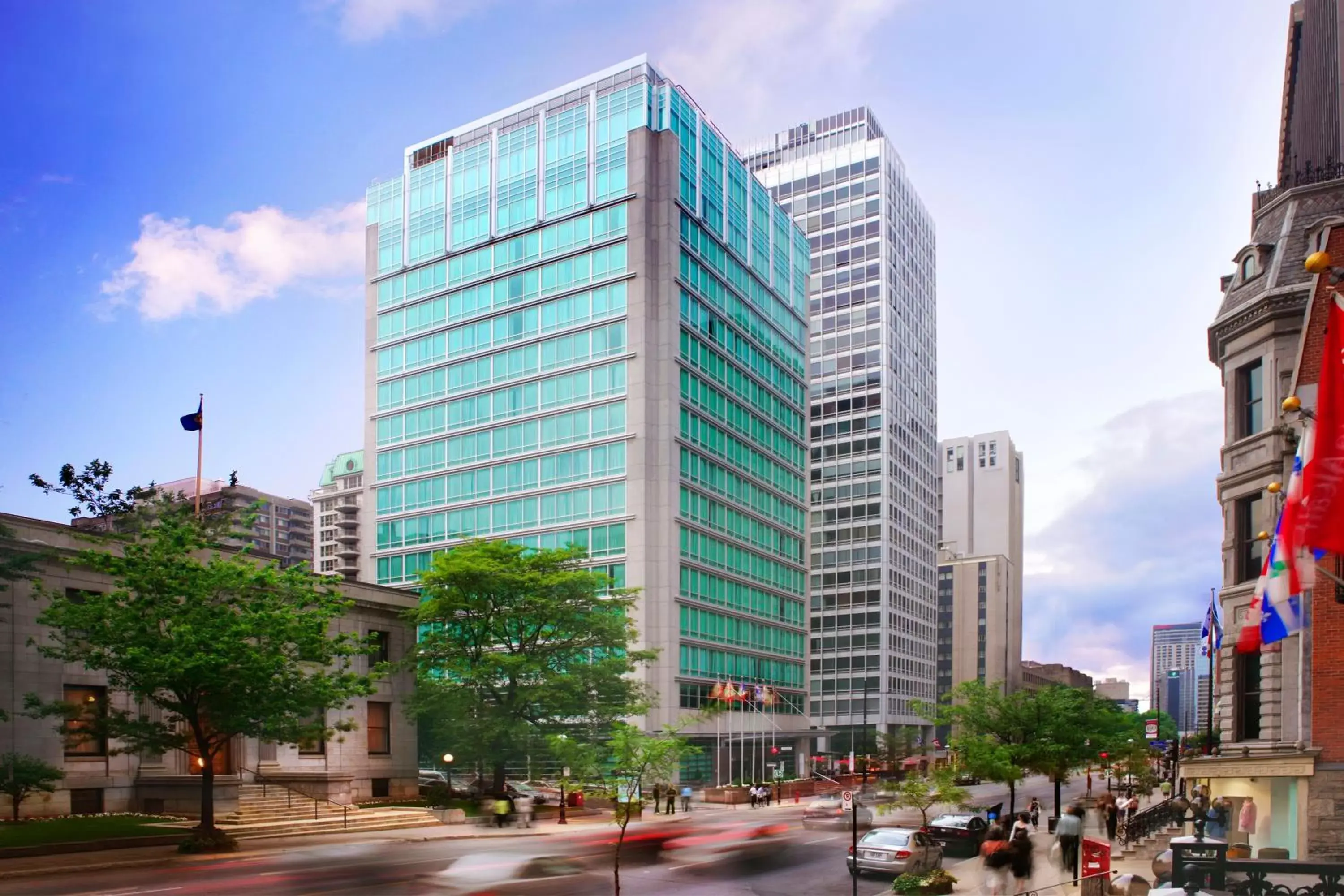 Facade/entrance, Property Building in Sofitel Montreal Golden Mile