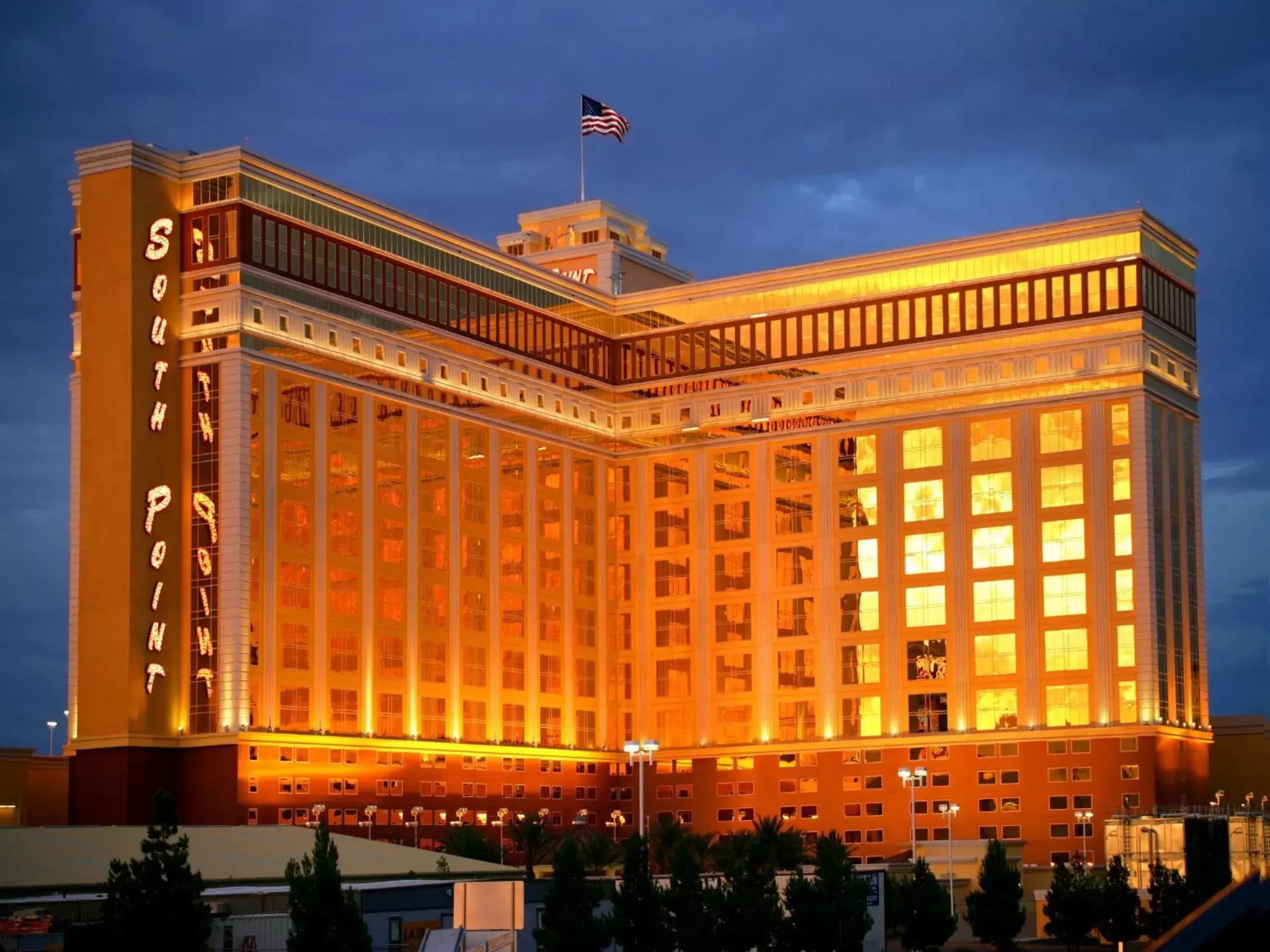 Facade/entrance, Property Building in South Point Hotel Casino-Spa