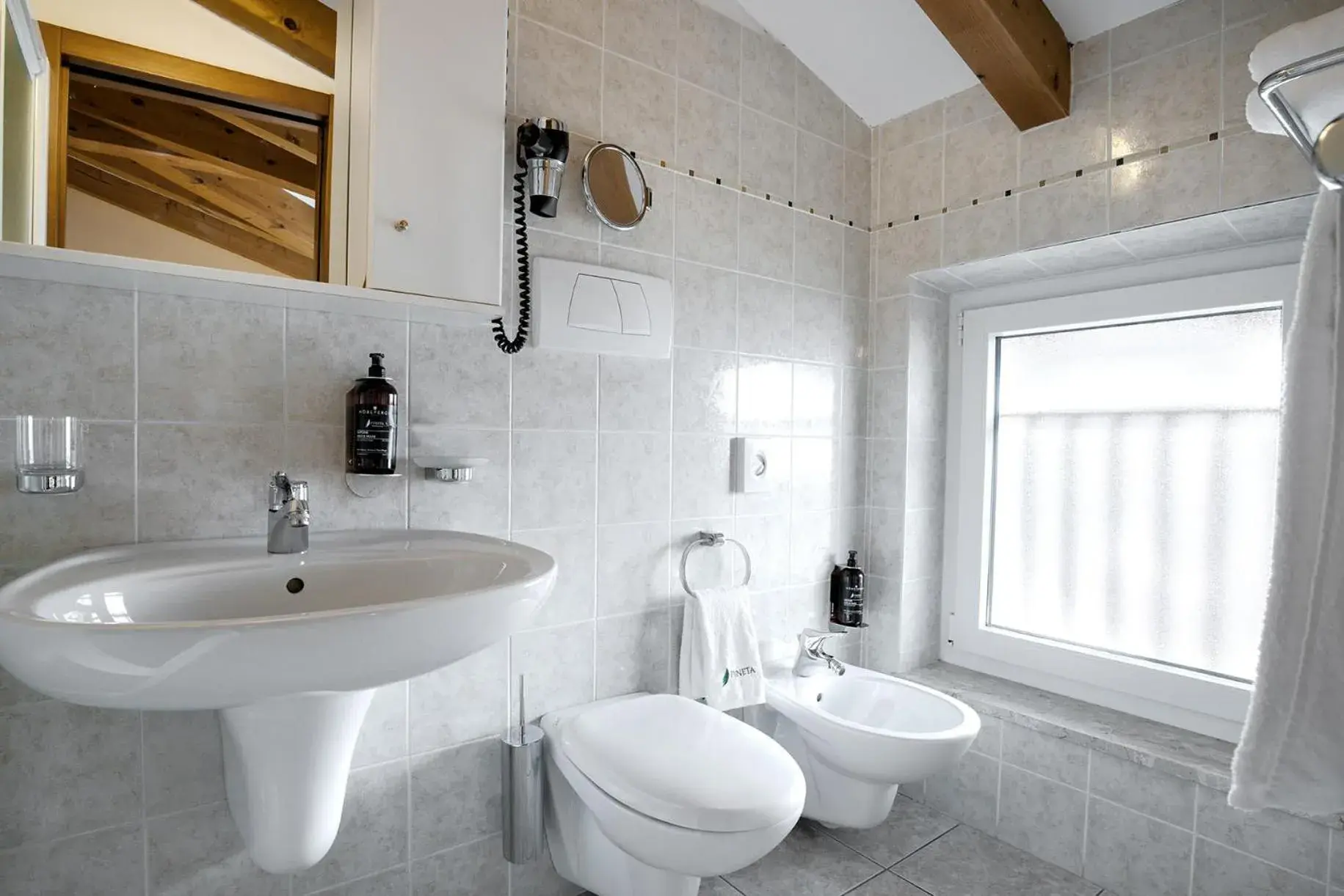 Bathroom in Pineta Nature Resort - Wellness & SPA