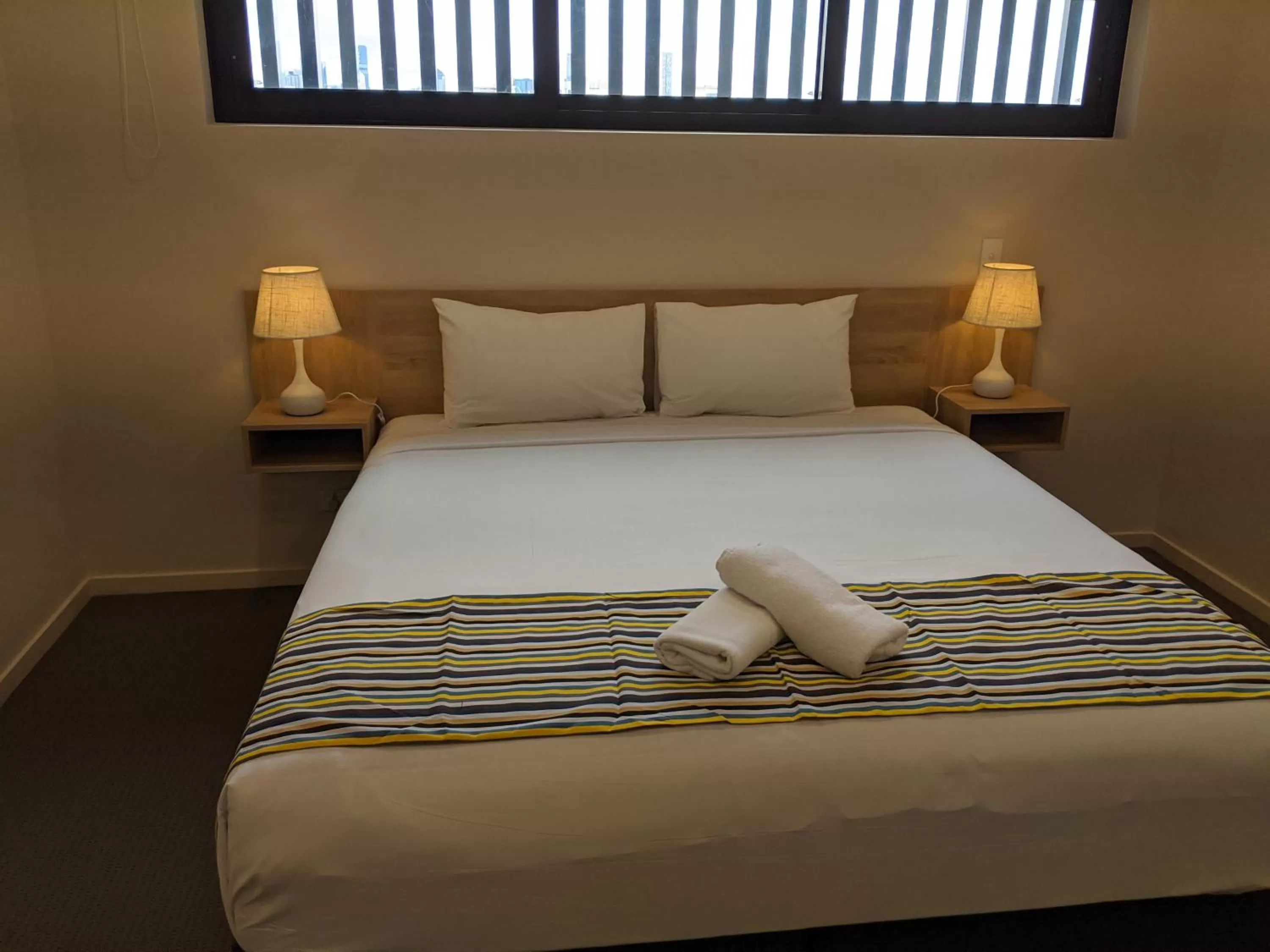 Bed in The Windsor, Hotel Rooms & Apartments