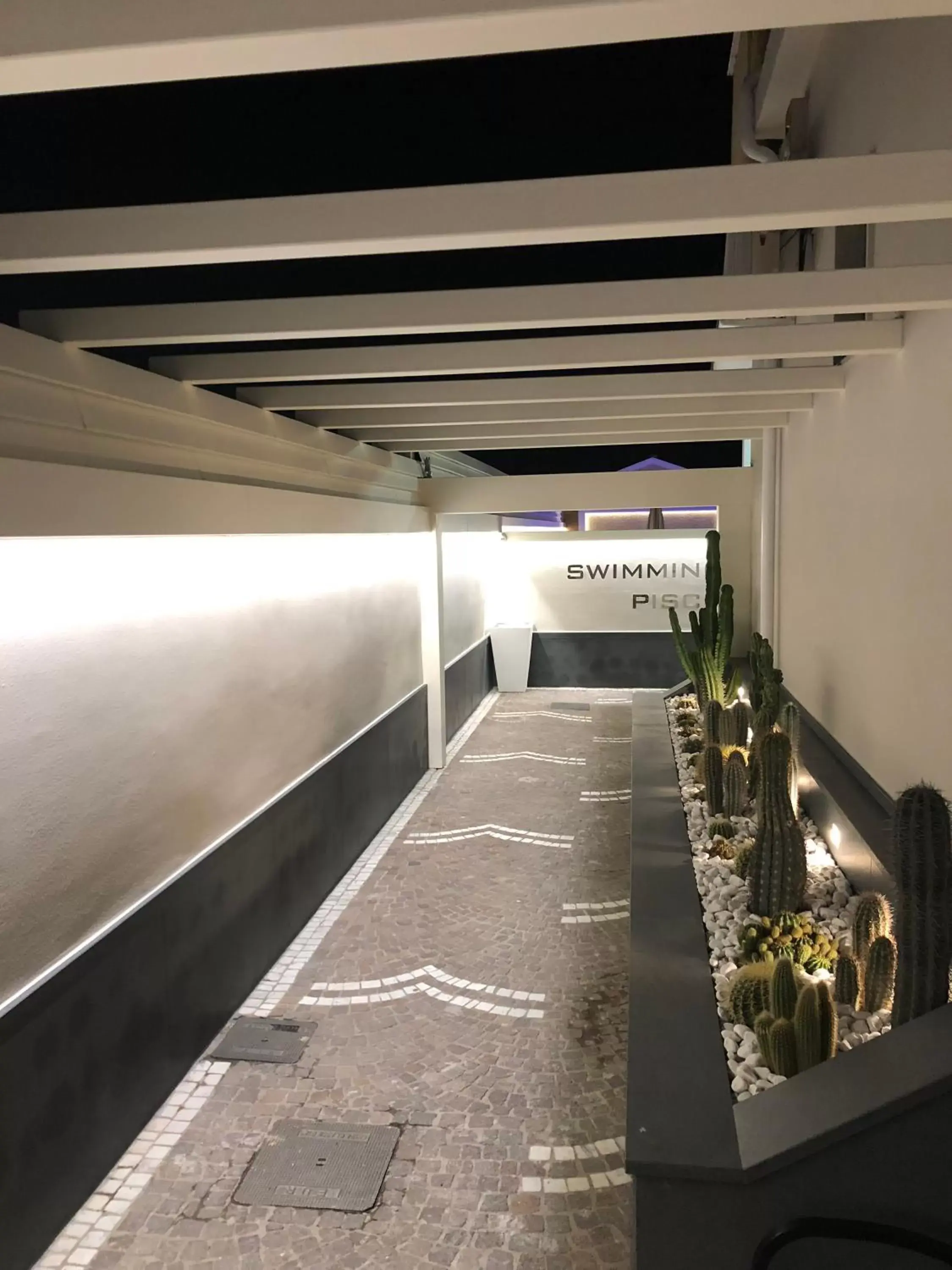 Pool view in Hotel Smeraldo Pool view in Hotel Smeraldo