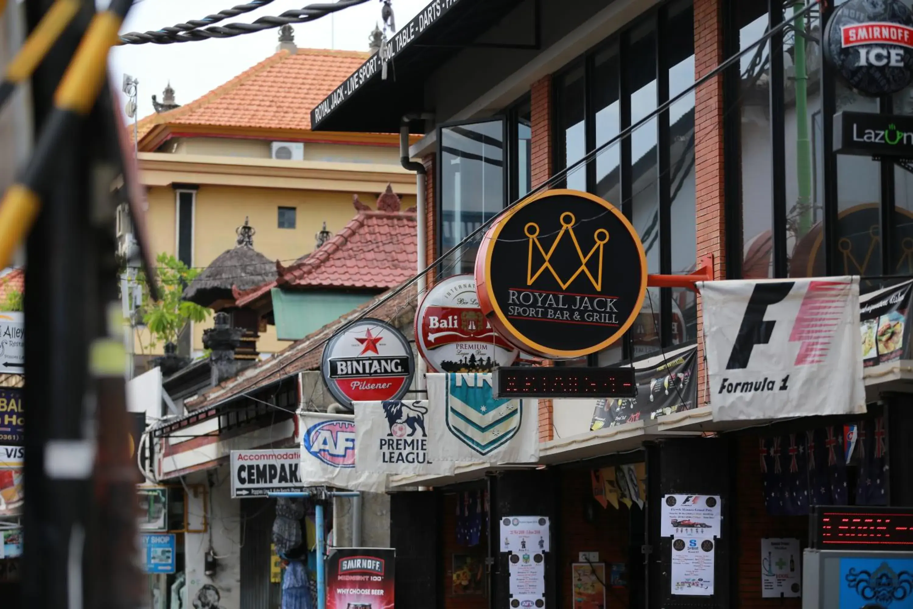 Neighbourhood, Property Building in Seahouse Bali Indah Beach Inn