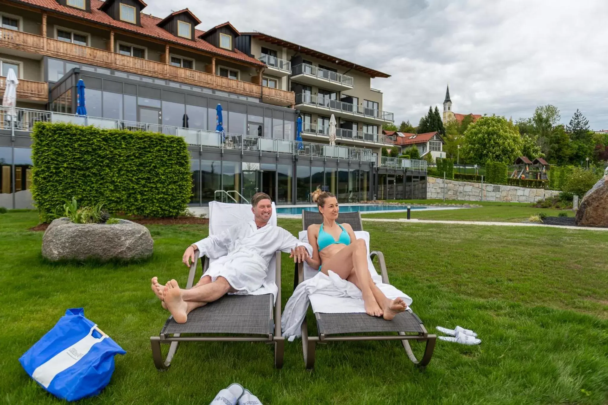 Property building in Landrefugium Obermüller Balancehotel