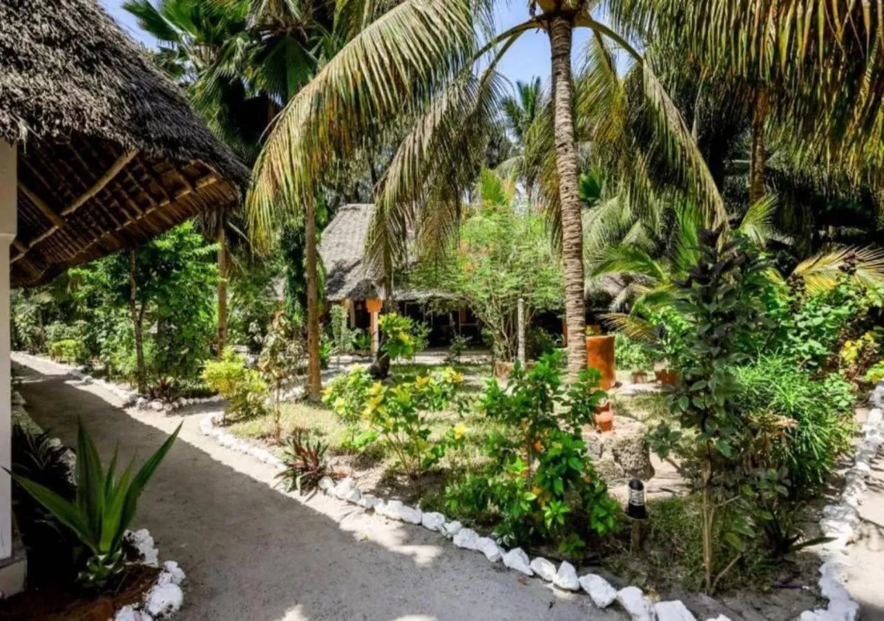 Garden in Mobydick Bungalow Nungwi