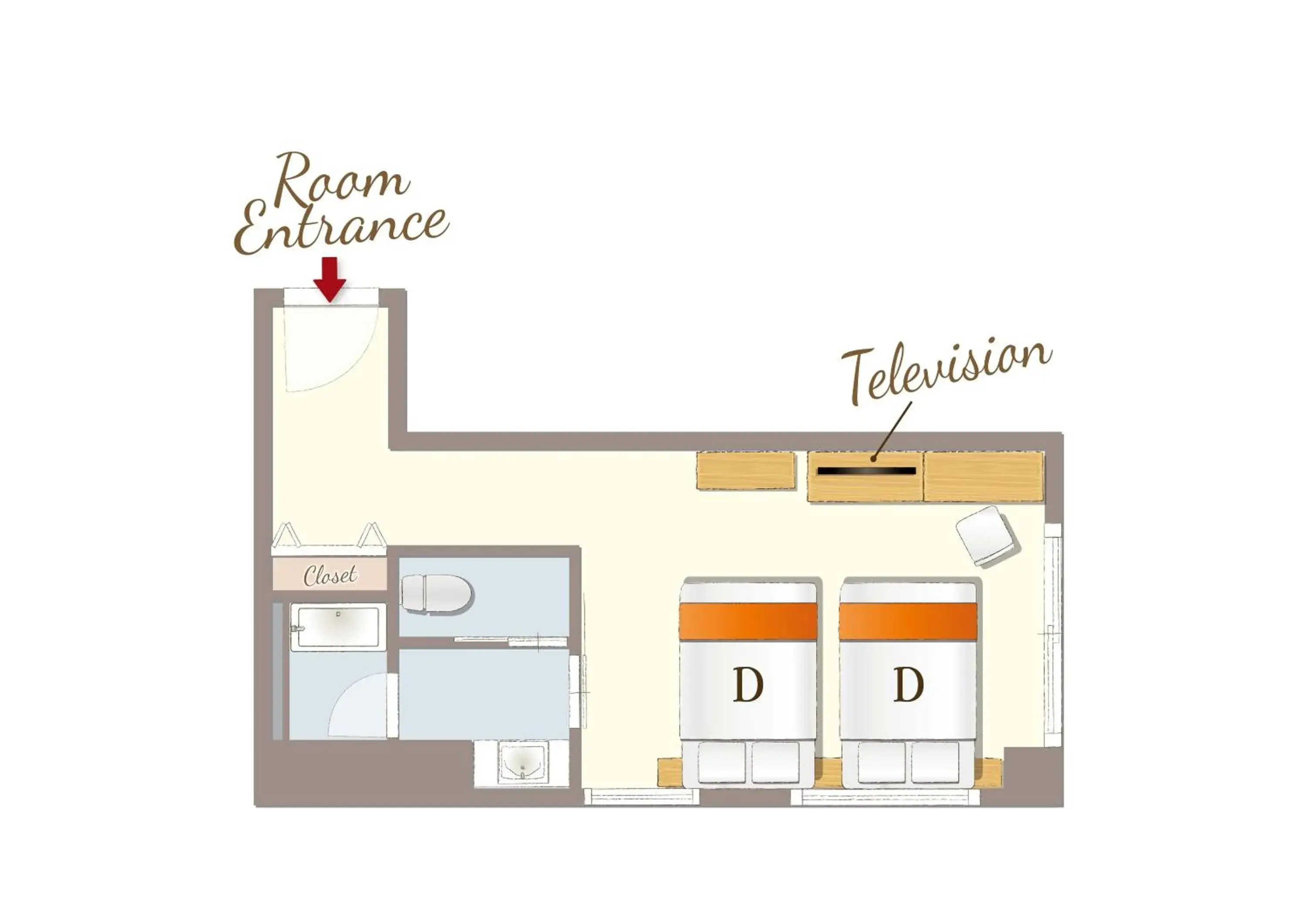 Floor Plan in RESI STAY cotorune KYOTO